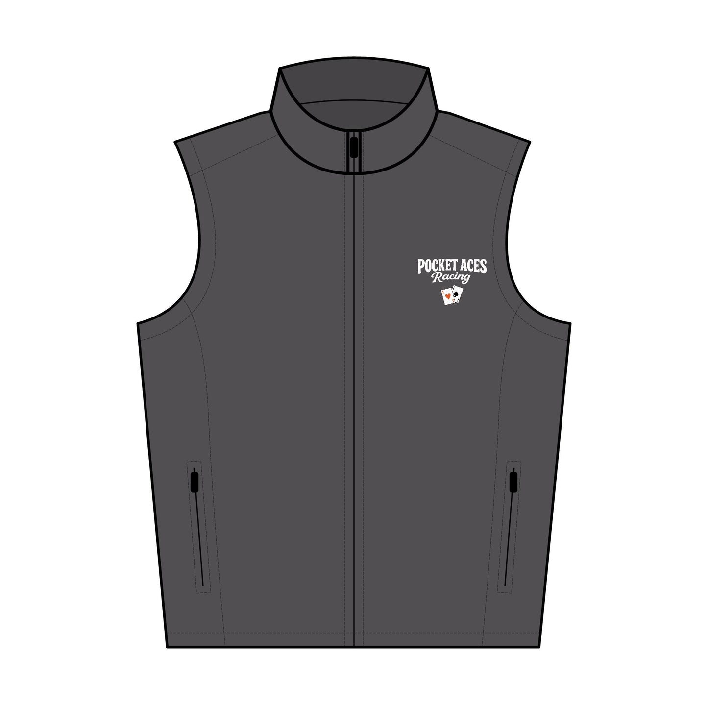 Port Authority® Men's Core Soft Shell Vest (Embroidery) - Groovy Text + Cards