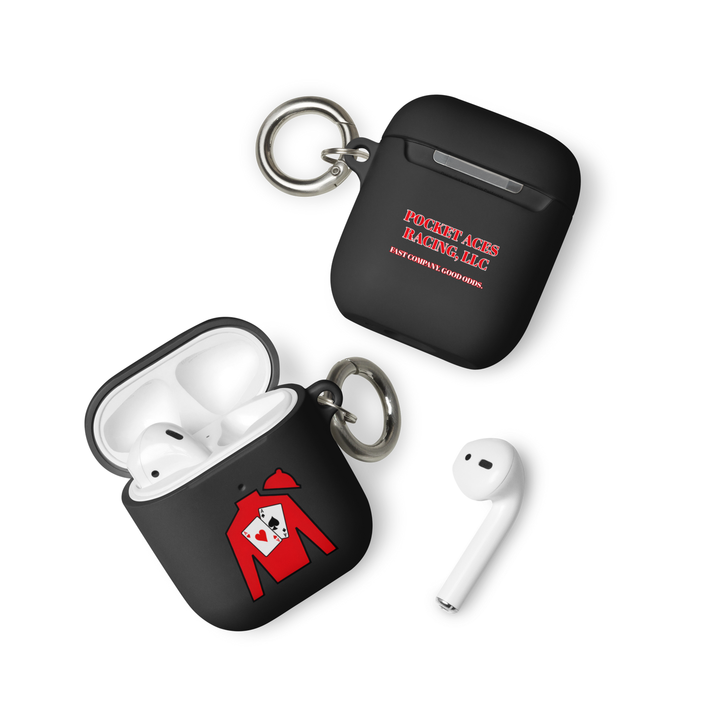 Rubber Case for AirPods® - Silks logo + FCGO