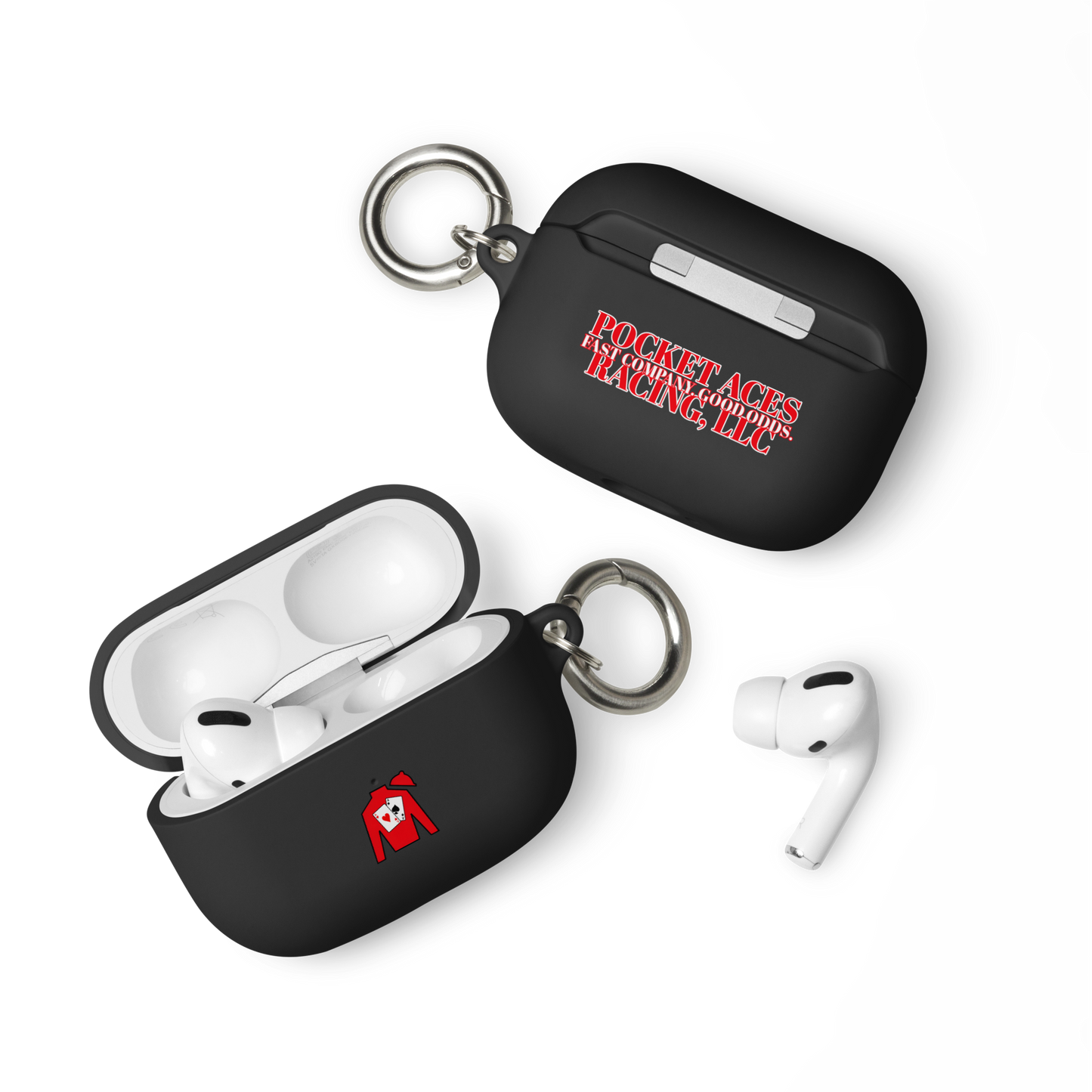 Rubber Case for AirPods® - Silks logo + FCGO
