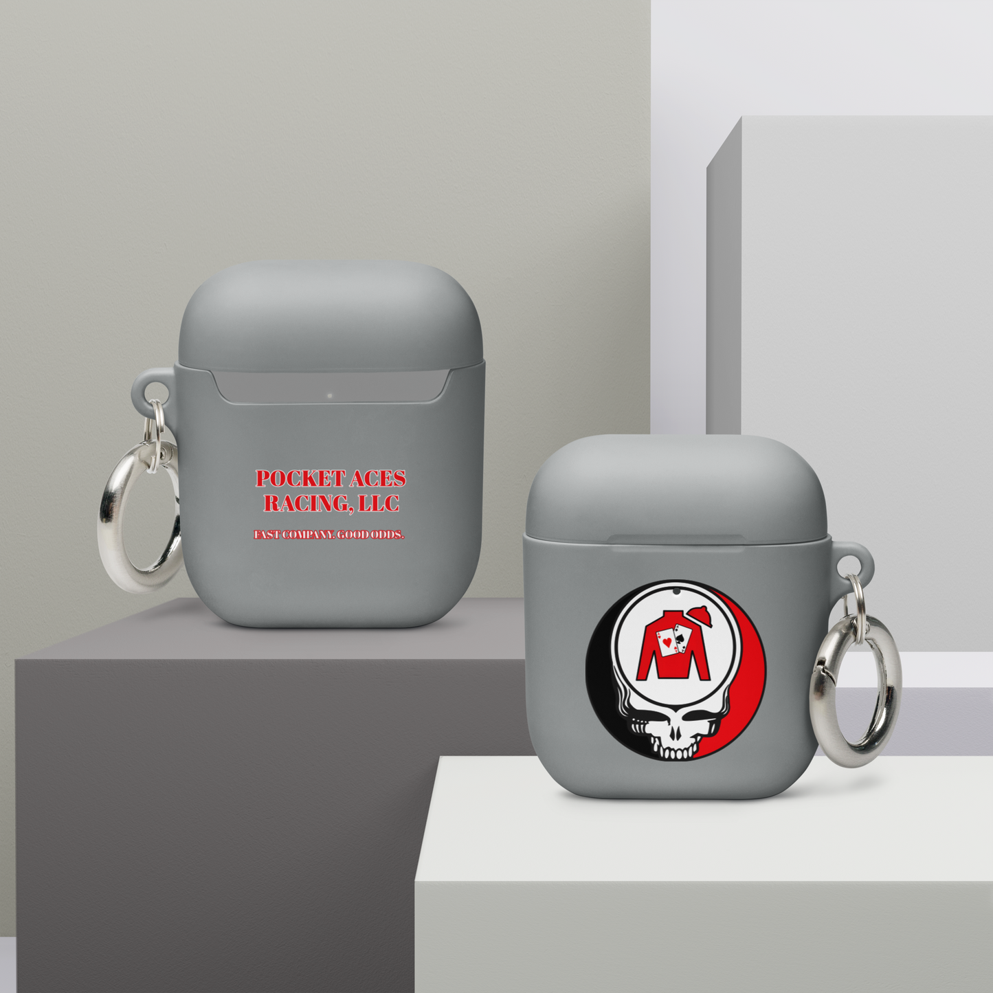 Rubber Case for AirPods® - Ace Your Face (Silks Stealie) + FCGO