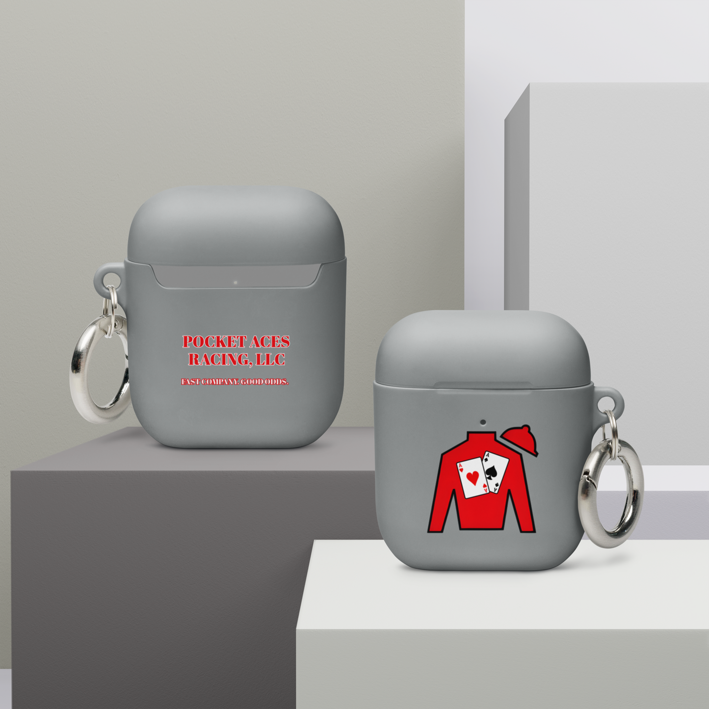 Rubber Case for AirPods® - Silks logo + FCGO