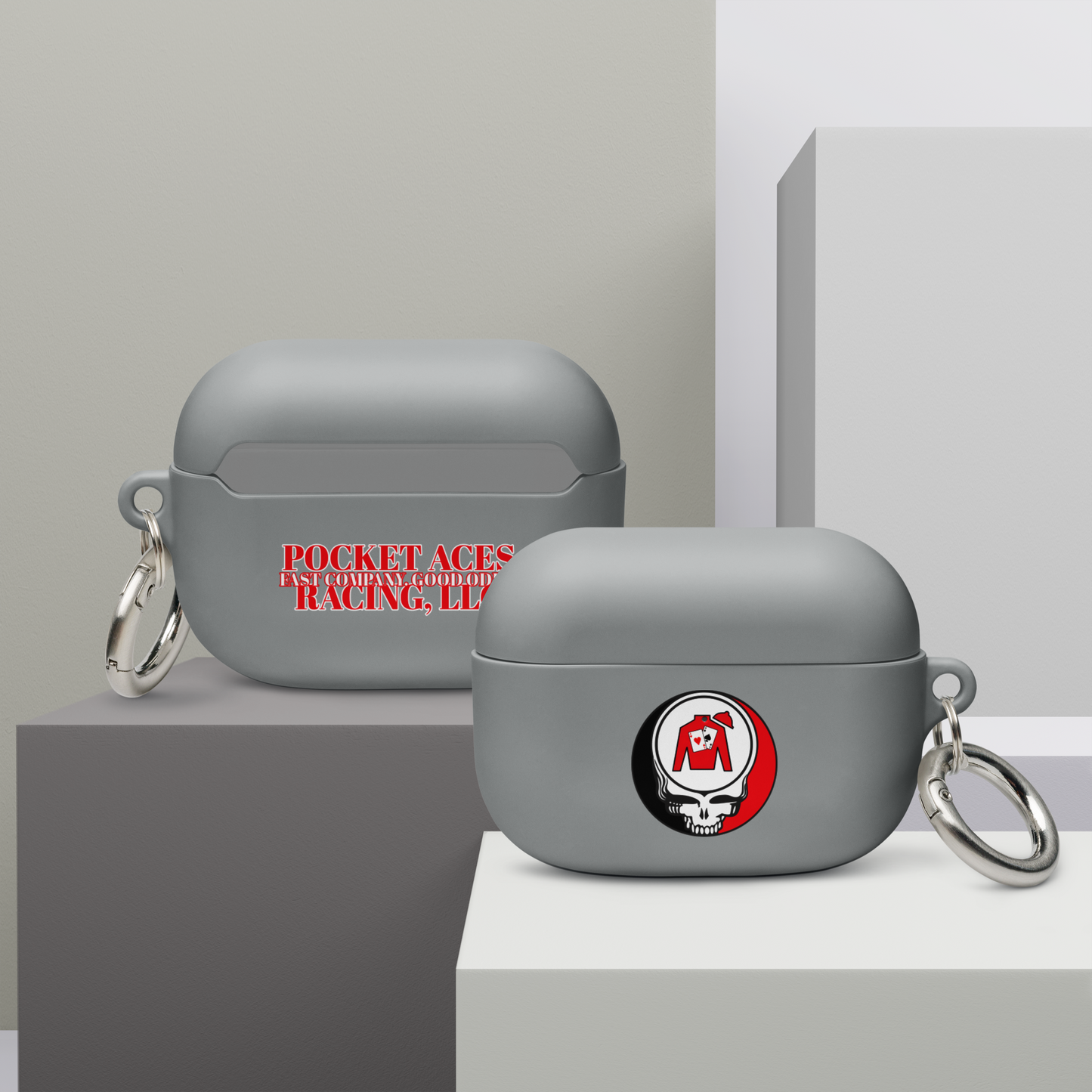 Rubber Case for AirPods® - Ace Your Face (Silks Stealie) + FCGO