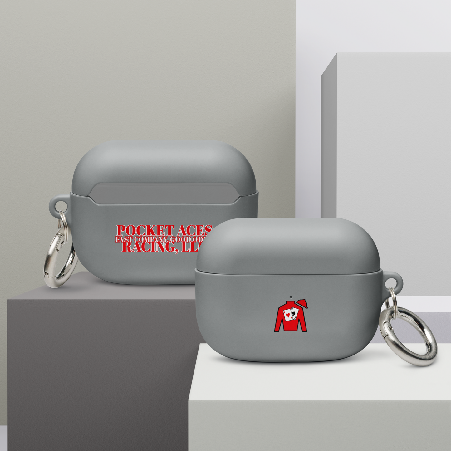 Rubber Case for AirPods® - Silks logo + FCGO