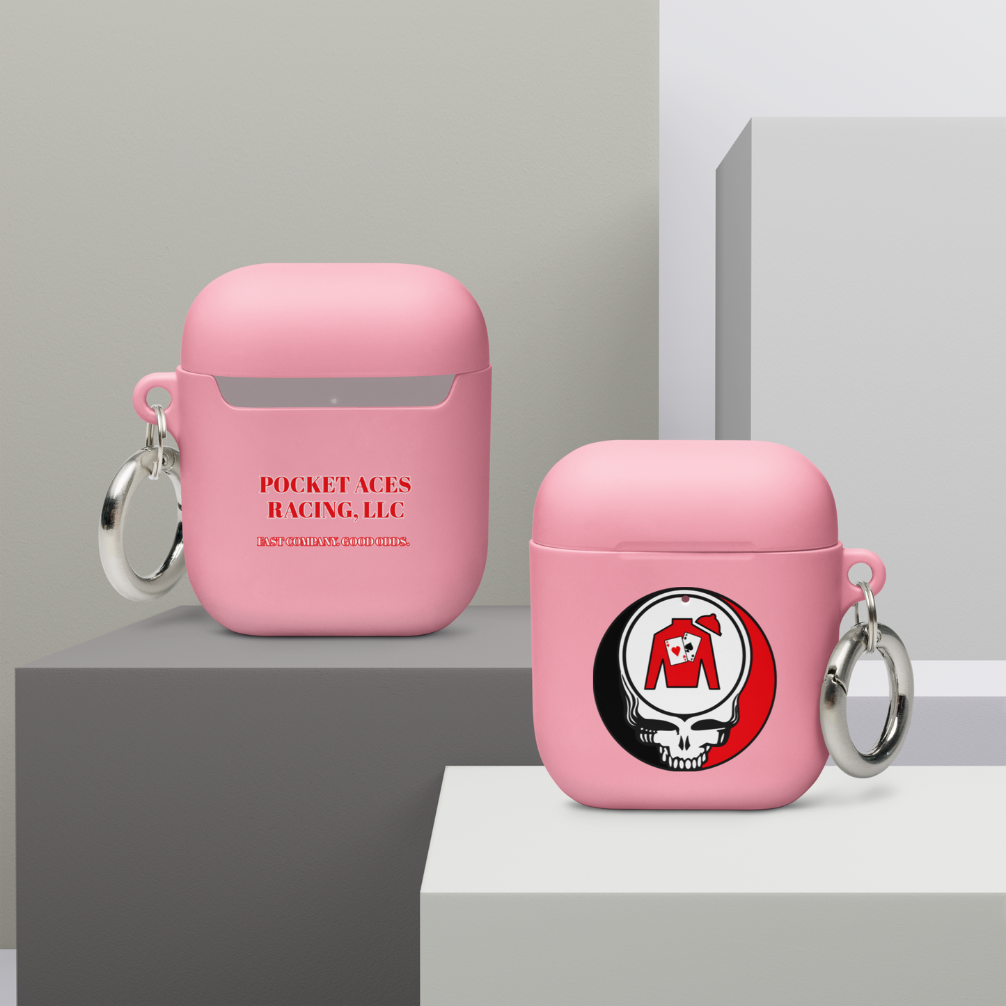Rubber Case for AirPods® - Ace Your Face (Silks Stealie) + FCGO