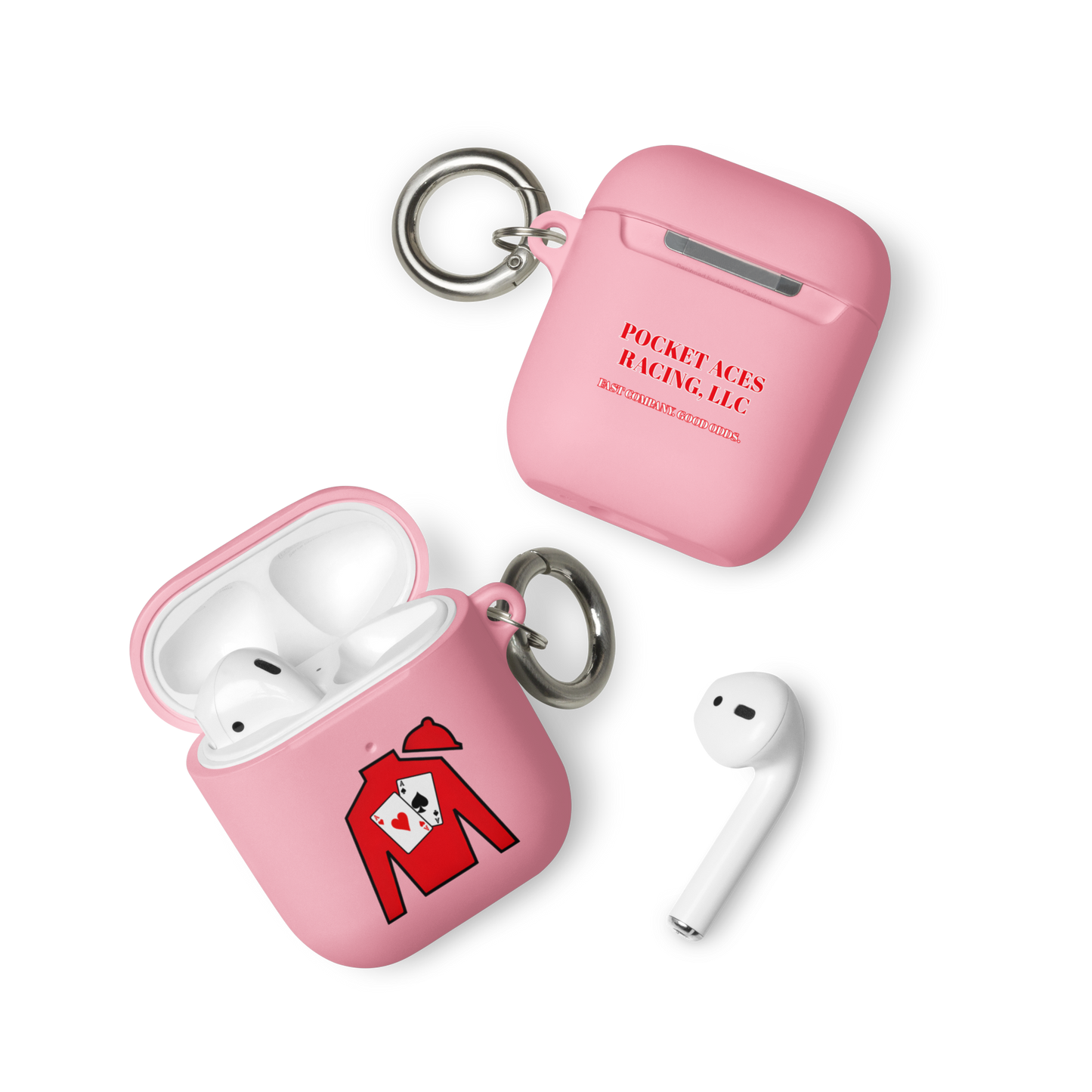 Rubber Case for AirPods® - Silks logo + FCGO