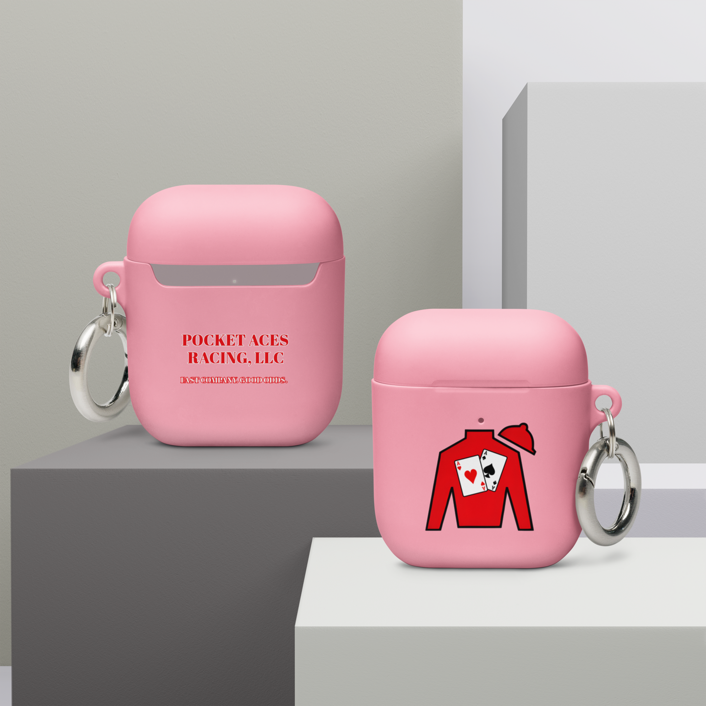 Rubber Case for AirPods® - Silks logo + FCGO