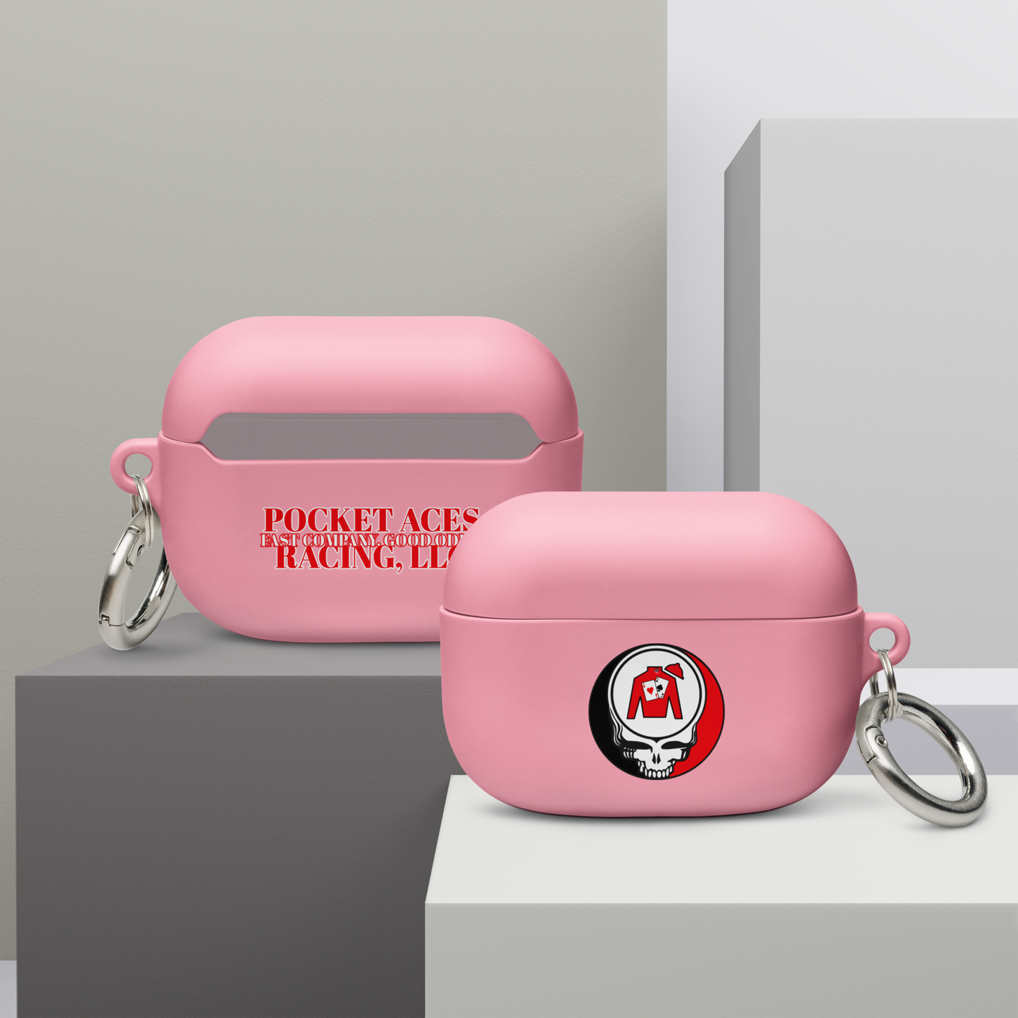Rubber Case for AirPods® - Ace Your Face (Silks Stealie) + FCGO