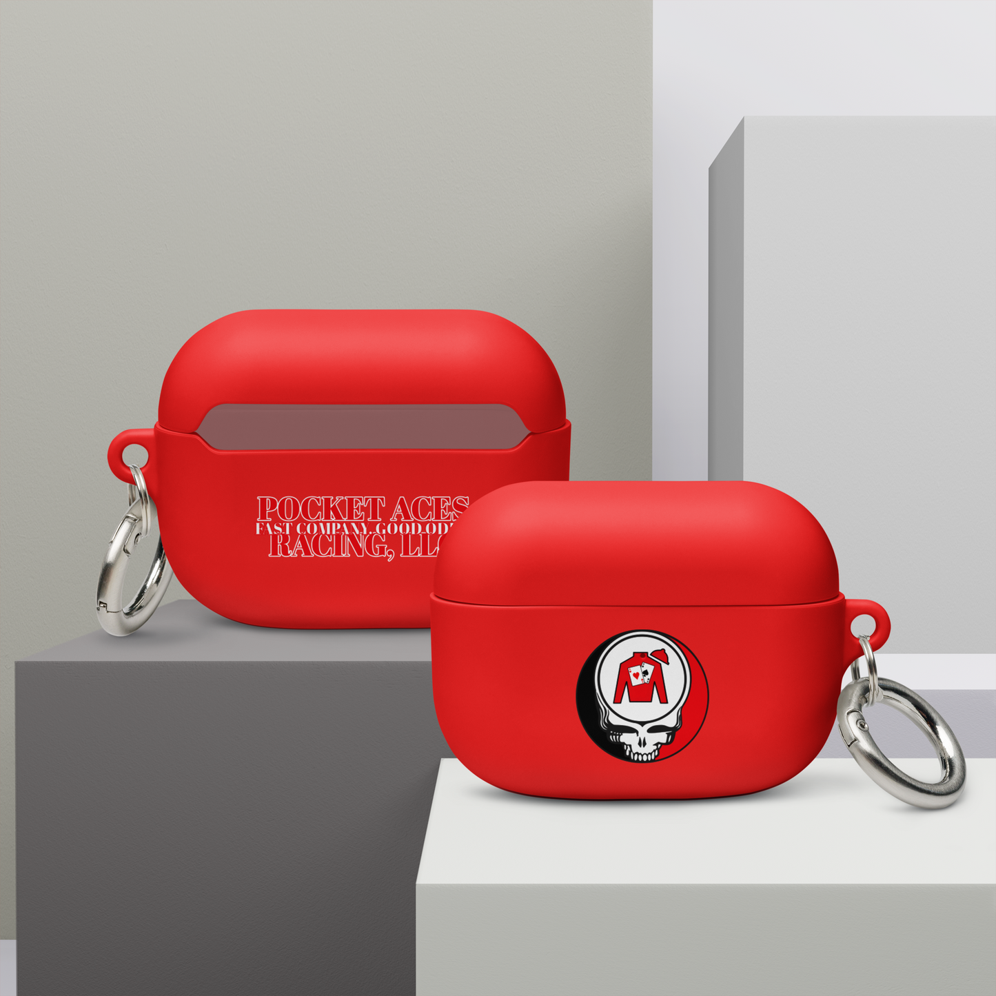 Rubber Case for AirPods® - Ace Your Face (Silks Stealie) + FCGO