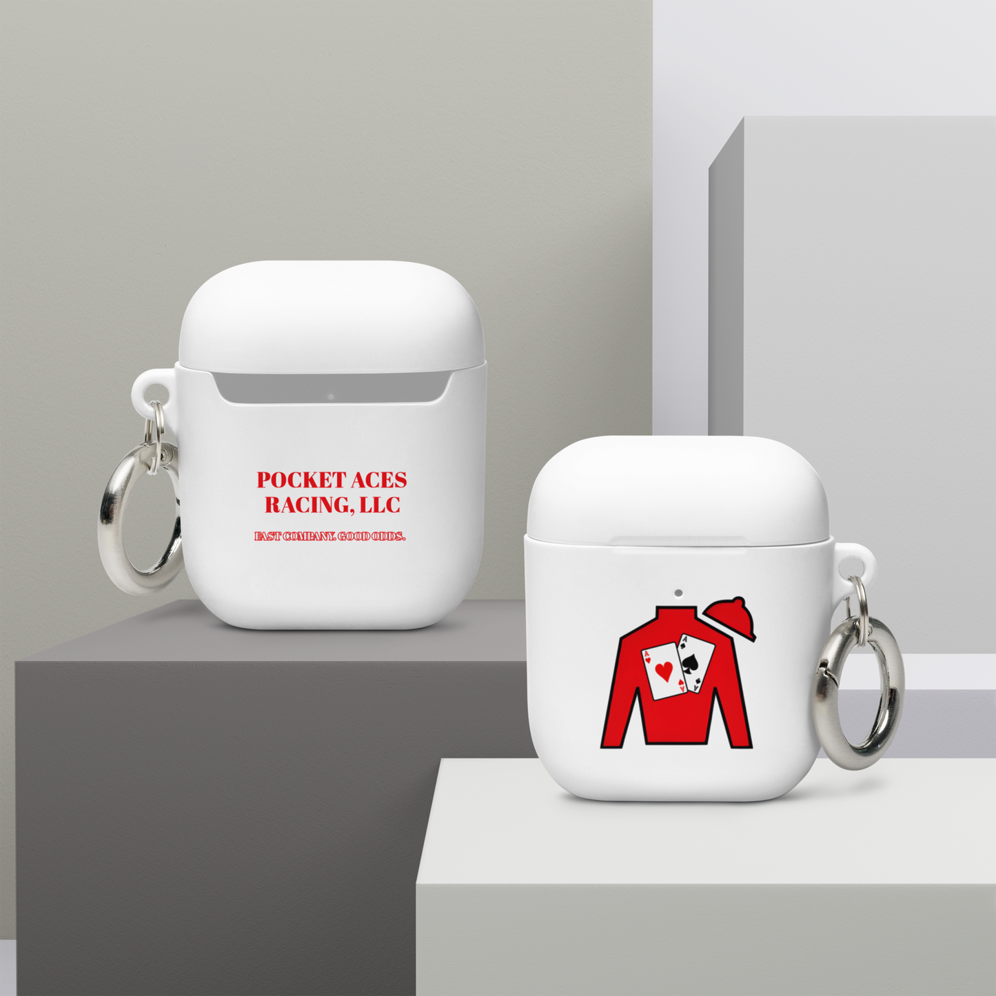 Rubber Case for AirPods® - Silks logo + FCGO