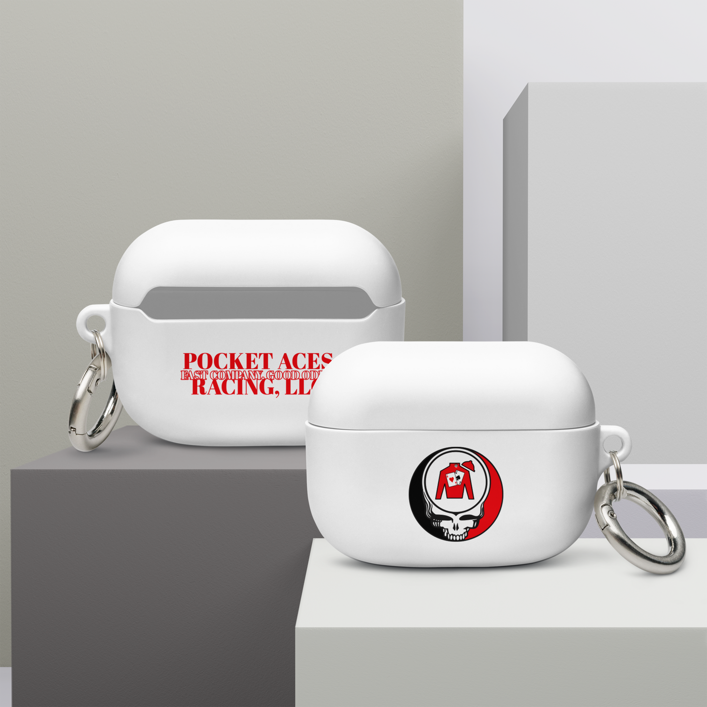 Rubber Case for AirPods® - Ace Your Face (Silks Stealie) + FCGO