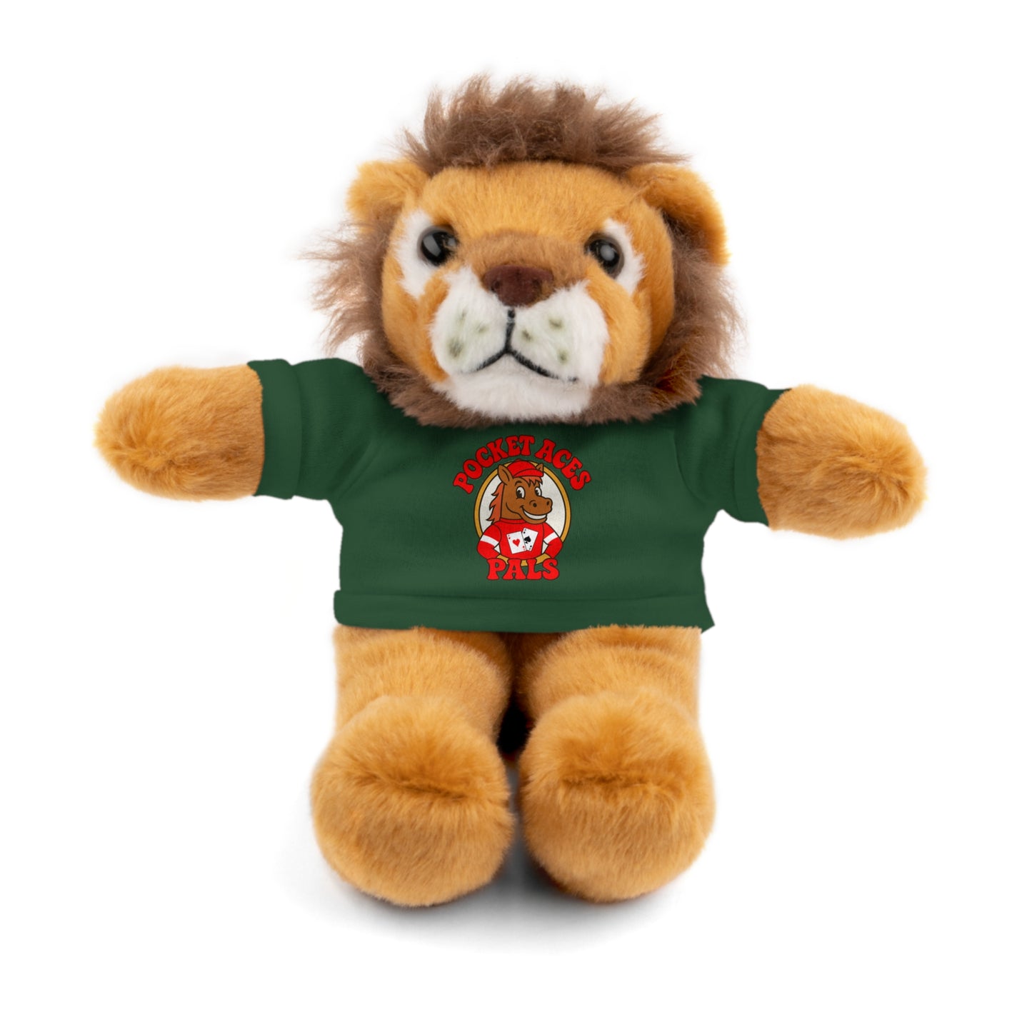 Pocket Aces Pals Stuffed Animals with Charlie Chips Tee
