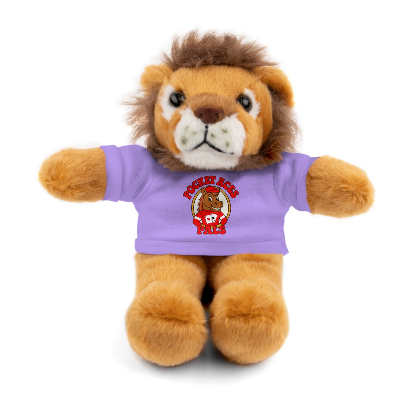 Pocket Aces Pals Stuffed Animals with Charlie Chips Tee