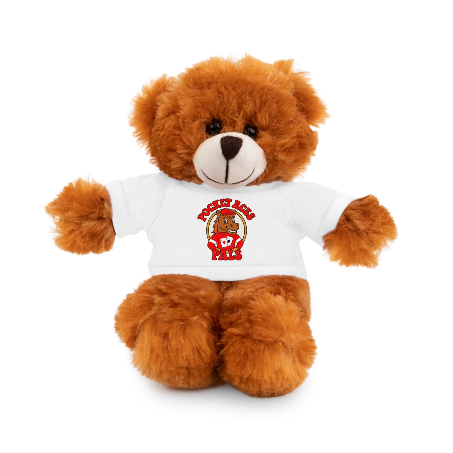Pocket Aces Pals Stuffed Animals with Charlie Chips Tee