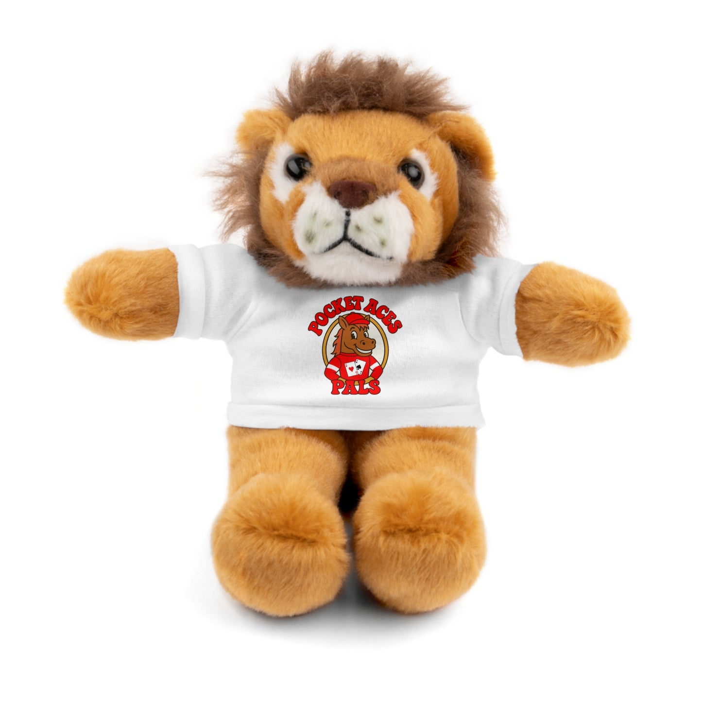Pocket Aces Pals Stuffed Animals with Charlie Chips Tee