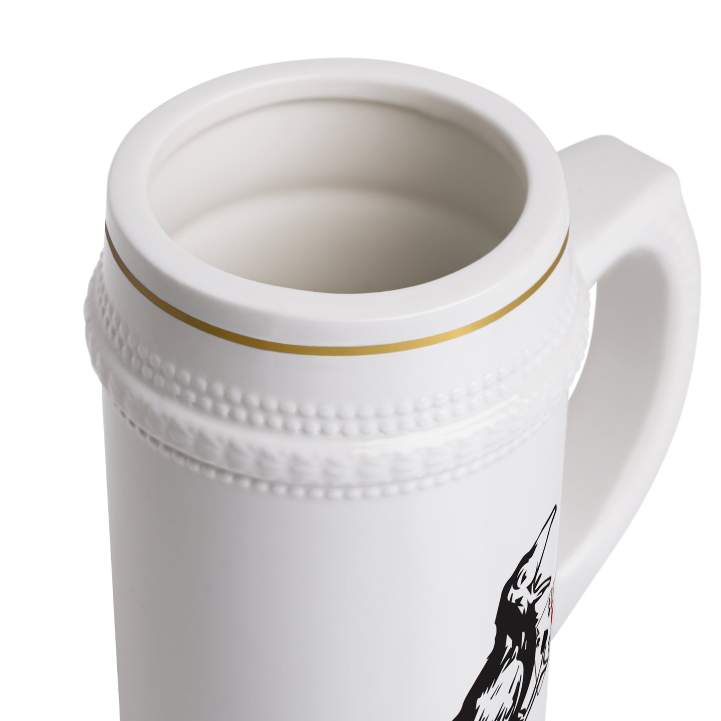 Ceramic Beer Stein — Vintage Rook Logo
