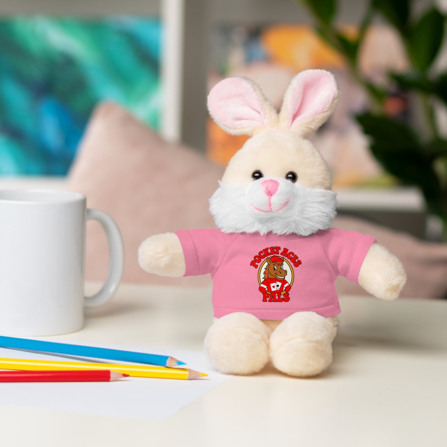 Pocket Aces Pals Stuffed Animals with Charlie Chips Tee