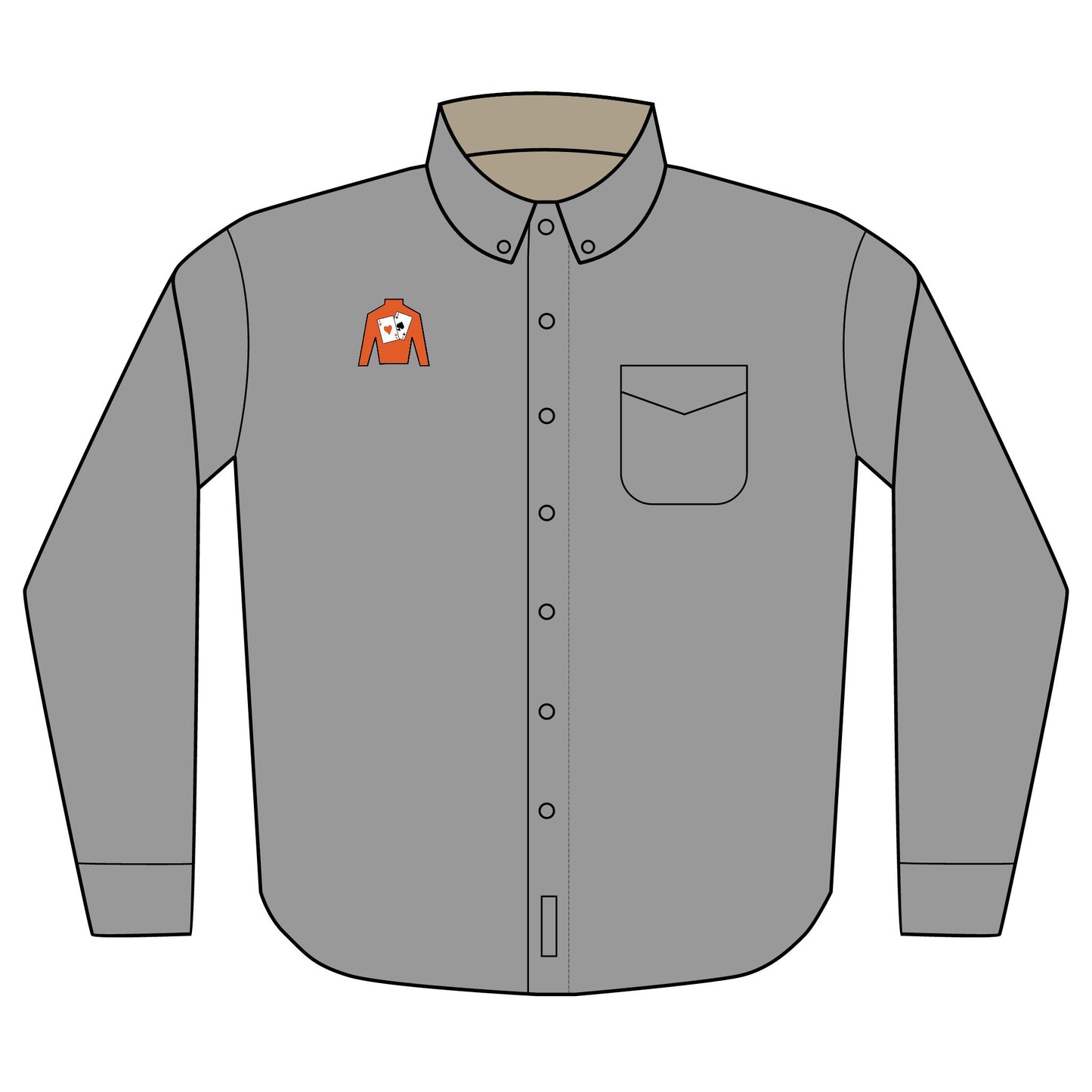 Port Authority® Unisex Long Sleeve Shirt (Embroidery) - Silks logo