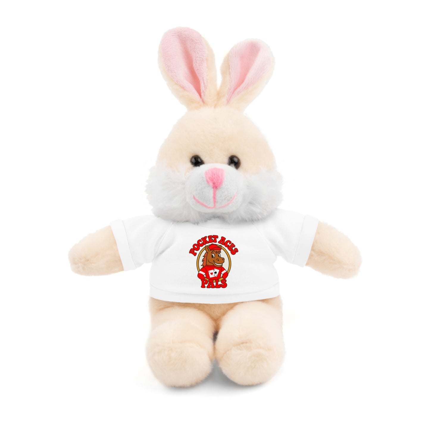 Pocket Aces Pals Stuffed Animals with Charlie Chips Tee