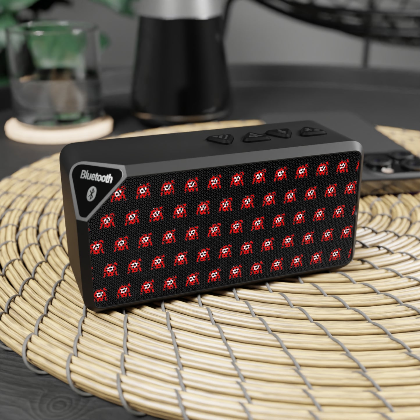 Jabba Bluetooth Speaker - Silks pattern