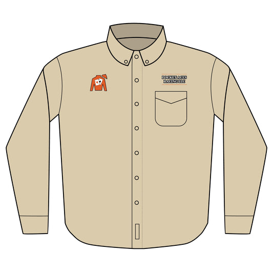 Port Authority® Unisex Long Sleeve Shirt (Embroidery) - Silks logo + company text