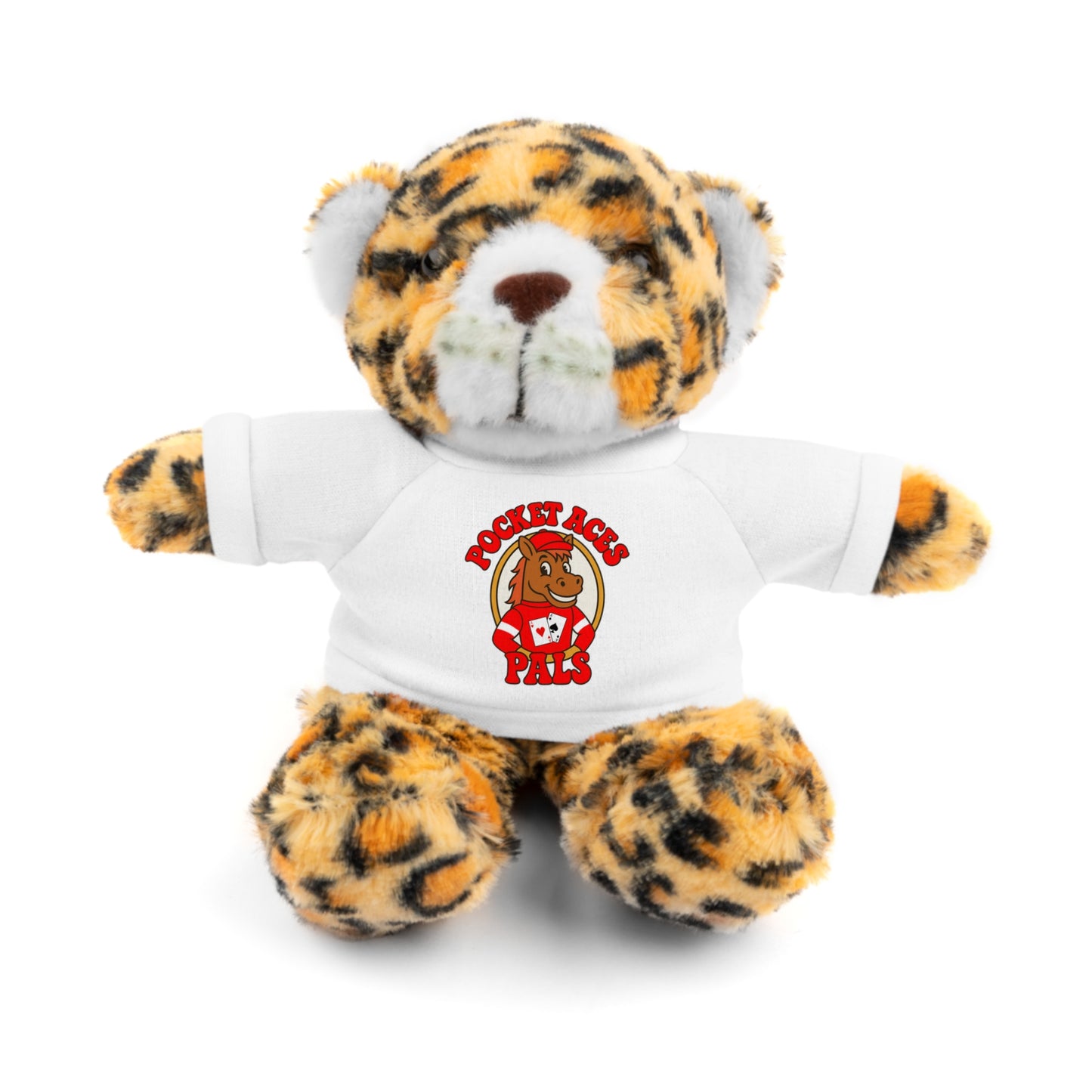 Pocket Aces Pals Stuffed Animals with Charlie Chips Tee