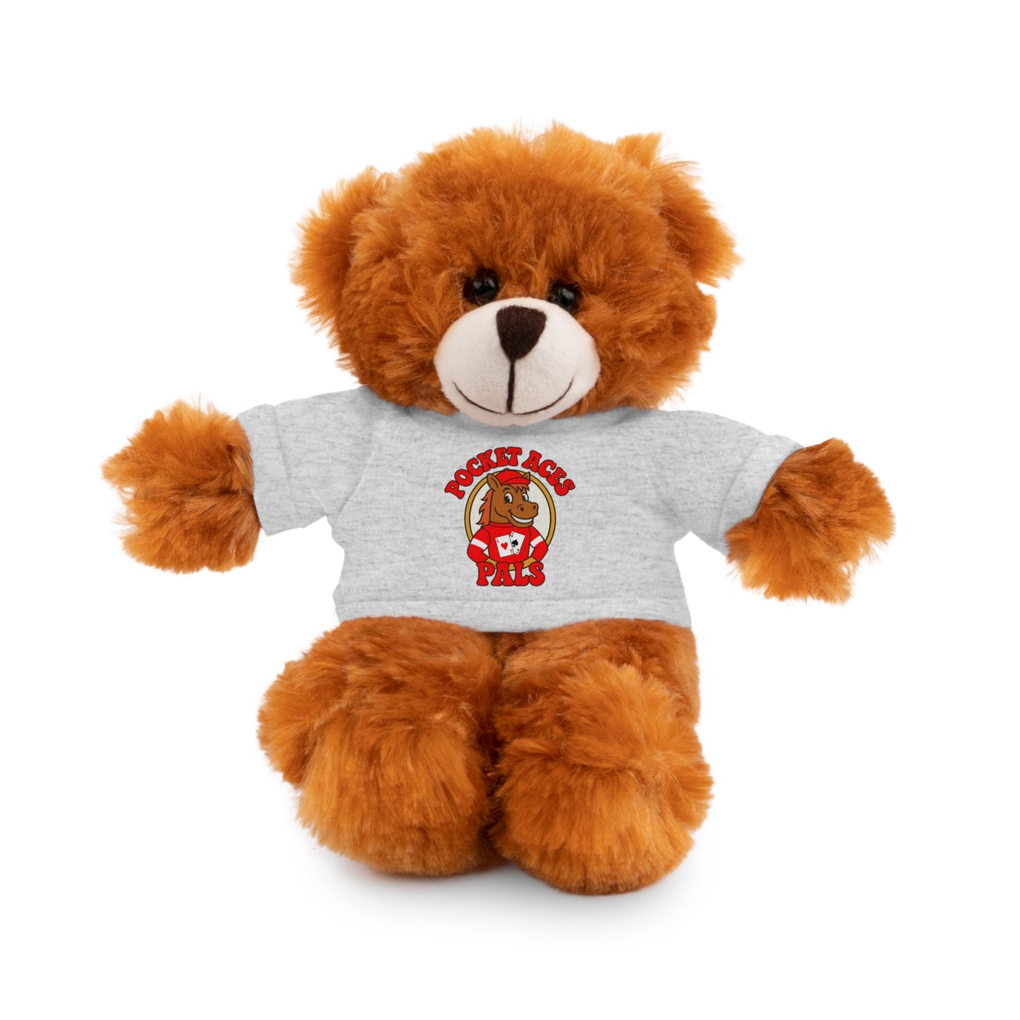 Pocket Aces Pals Stuffed Animals with Charlie Chips Tee