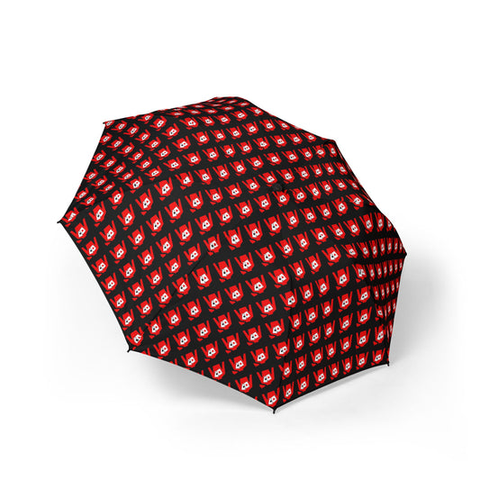 Copy of Semi-Automatic Foldable Umbrella - Silks pattern on black