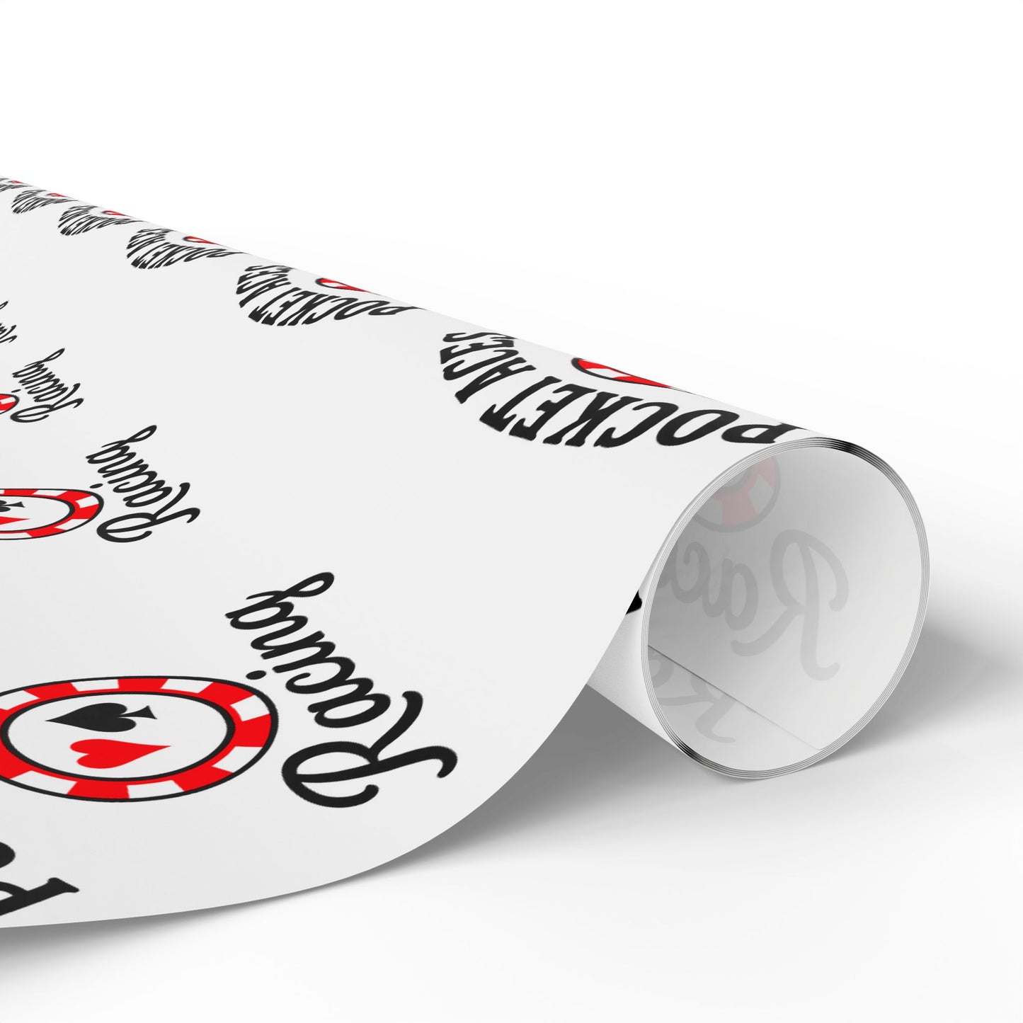 Wrapping Papers - Text & Chip logo