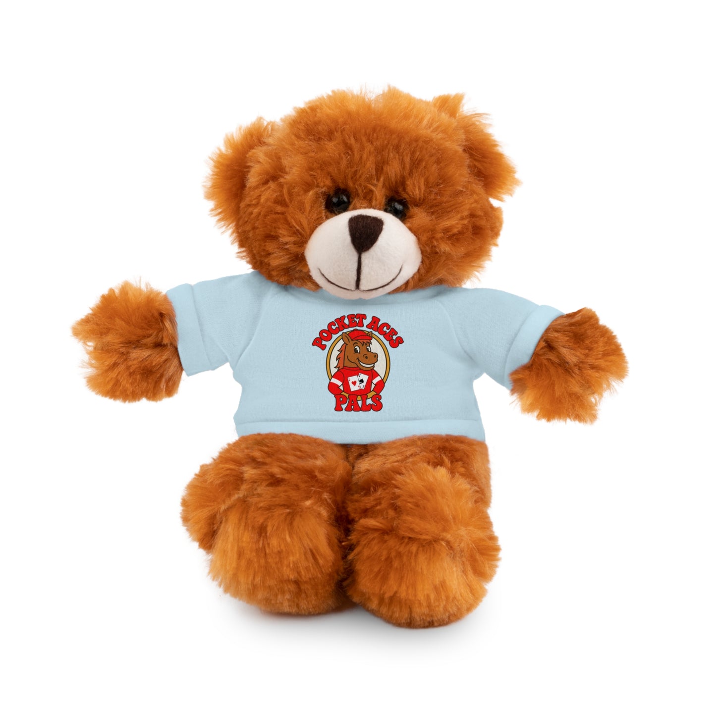 Pocket Aces Pals Stuffed Animals with Charlie Chips Tee