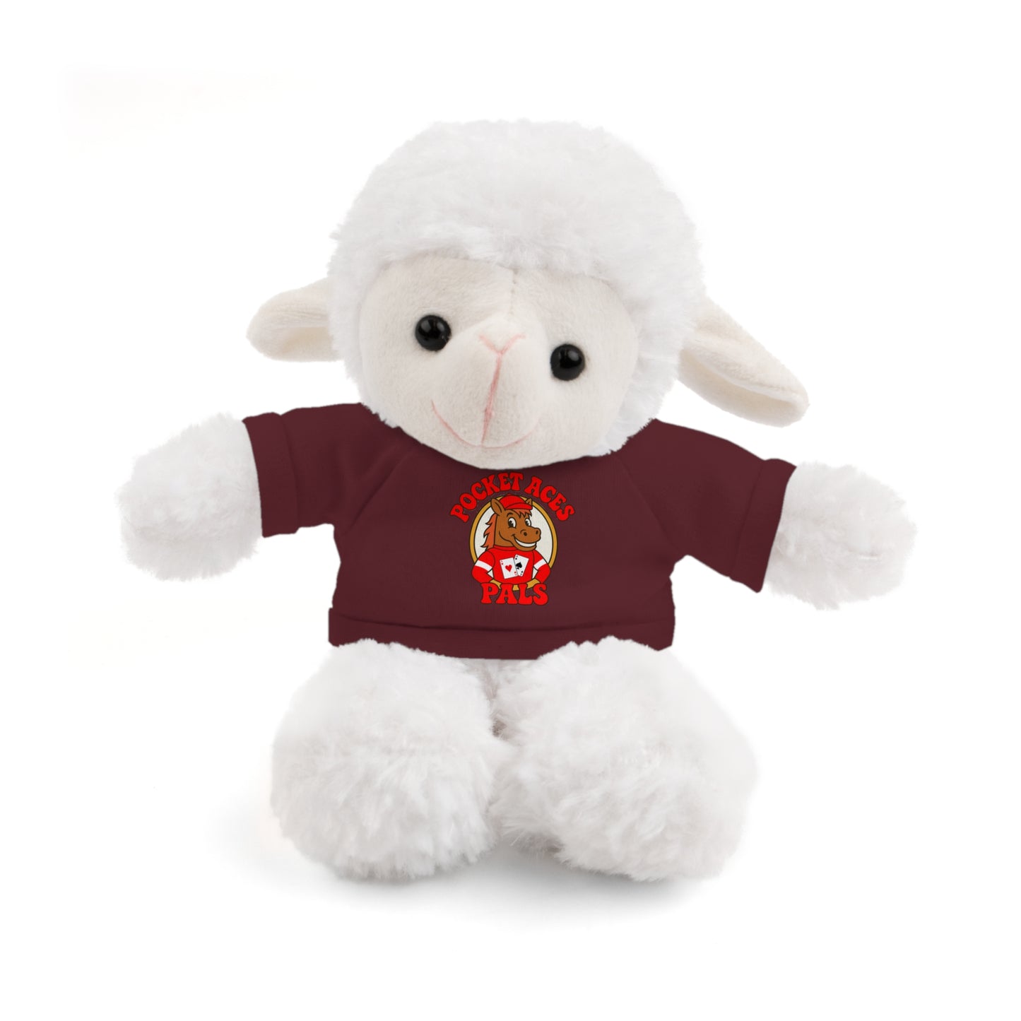 Pocket Aces Pals Stuffed Animals with Charlie Chips Tee