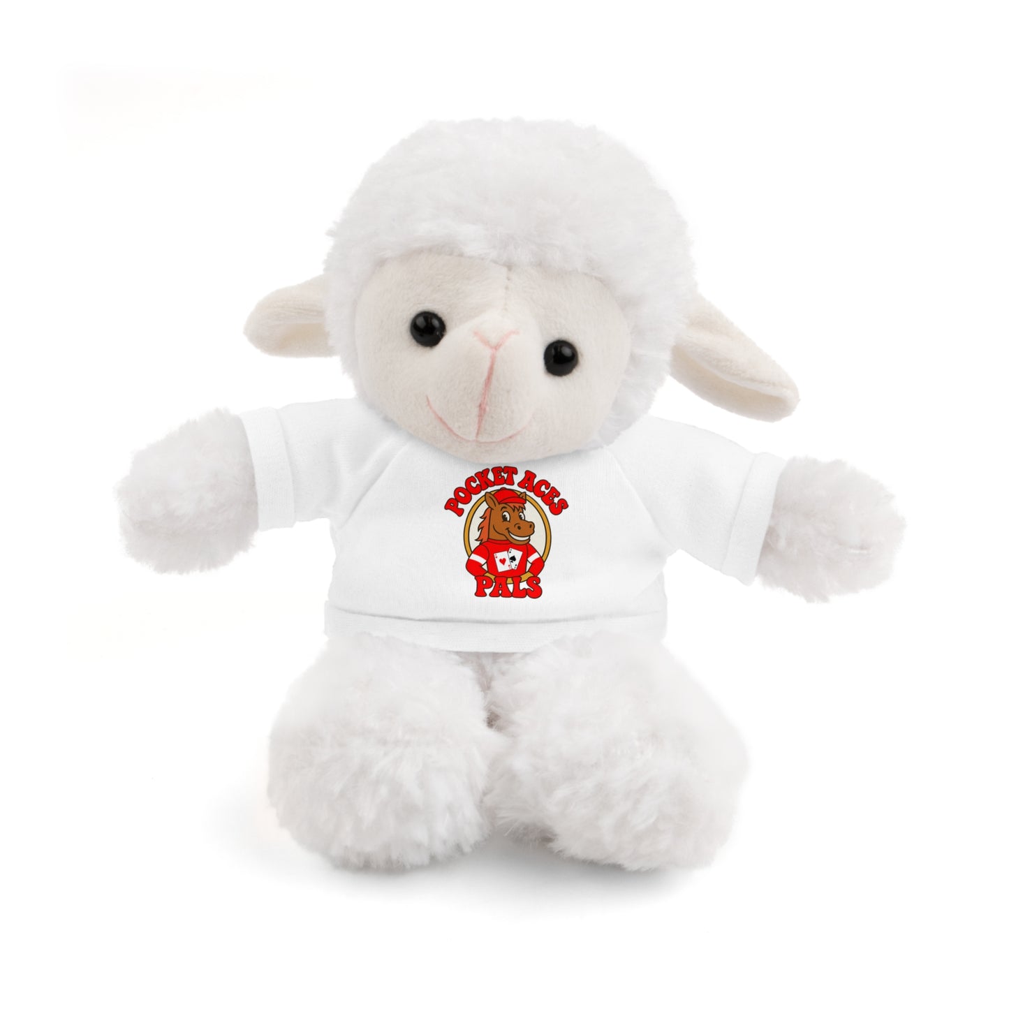 Pocket Aces Pals Stuffed Animals with Charlie Chips Tee
