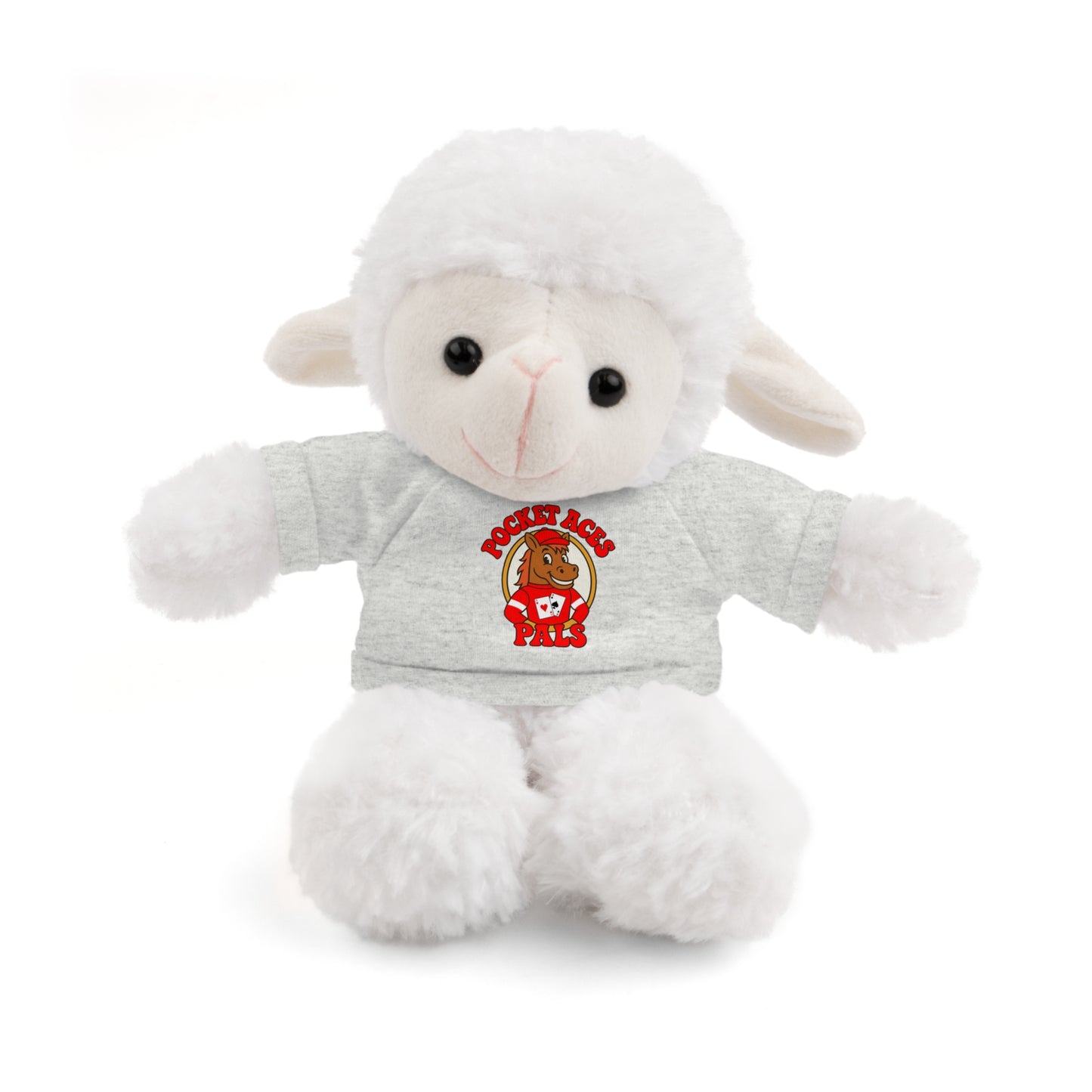 Pocket Aces Pals Stuffed Animals with Charlie Chips Tee