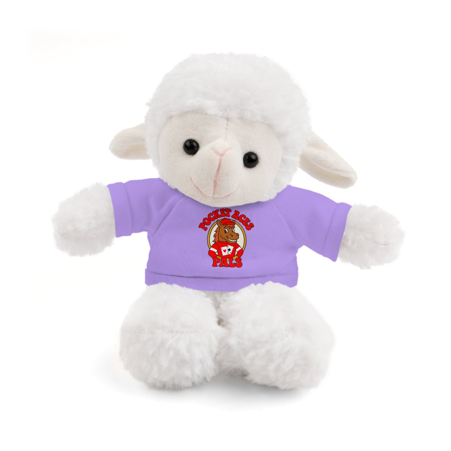 Pocket Aces Pals Stuffed Animals with Charlie Chips Tee