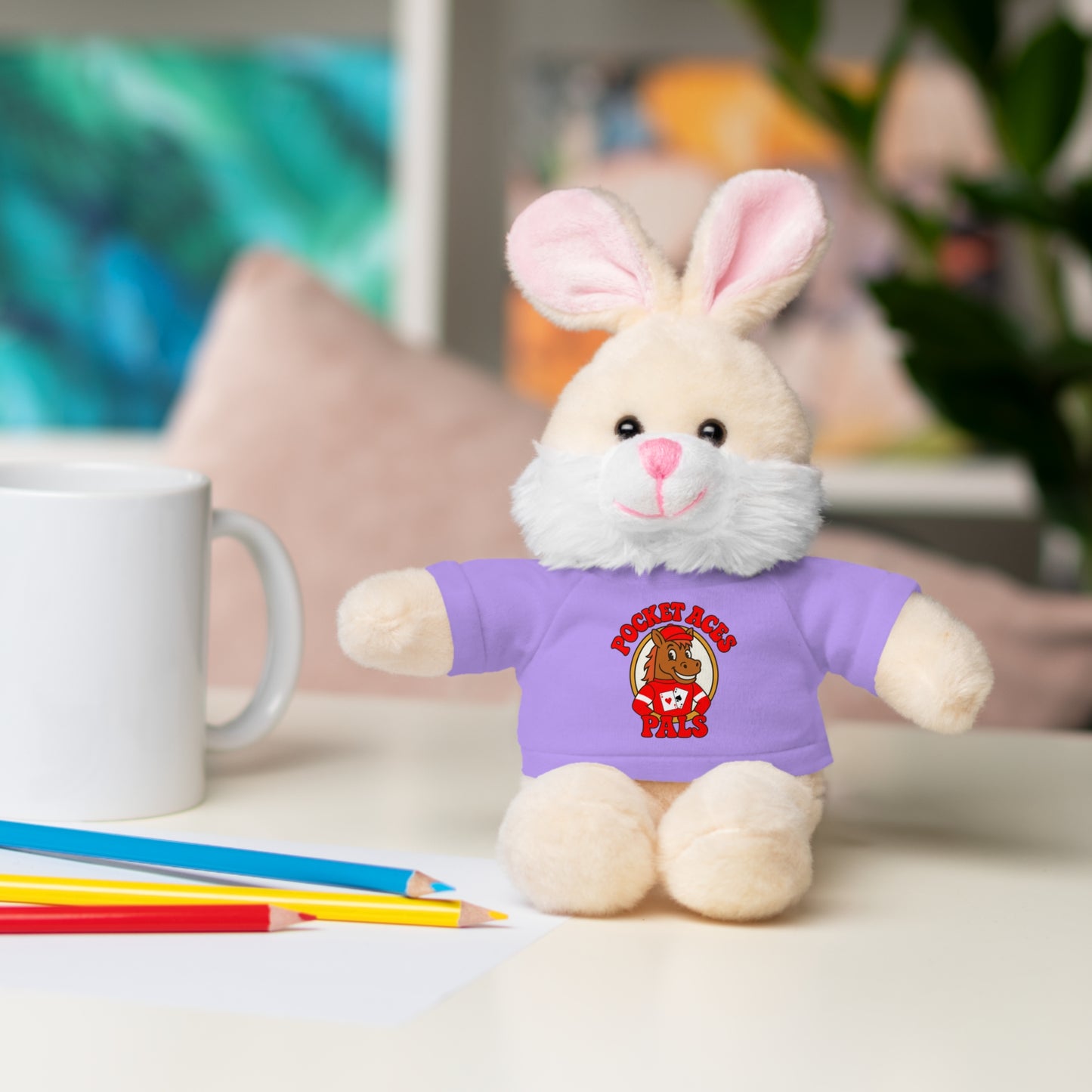 Pocket Aces Pals Stuffed Animals with Charlie Chips Tee