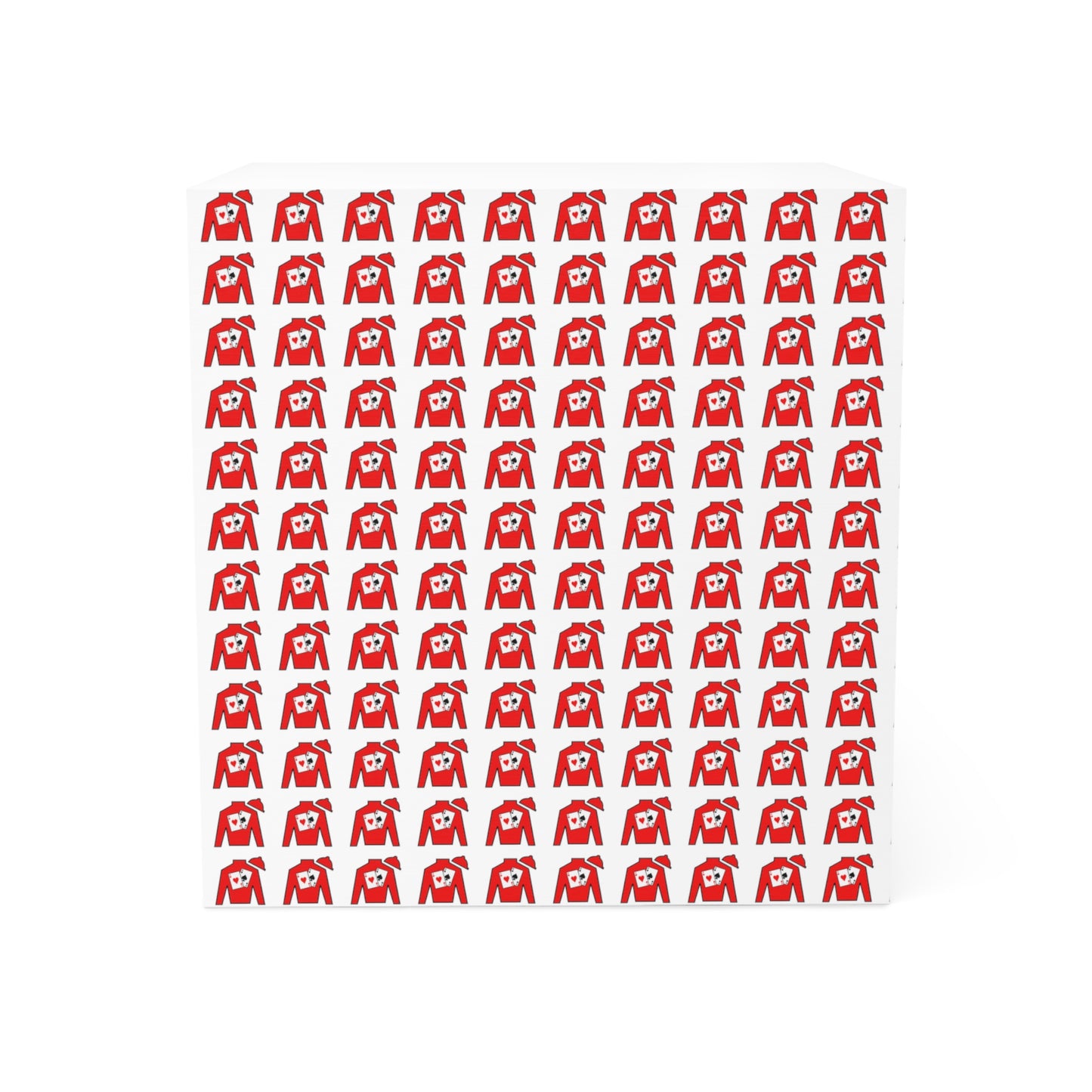 Note Cube - Silks pattern