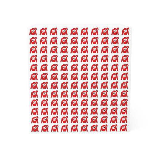 Note Cube - Silks pattern
