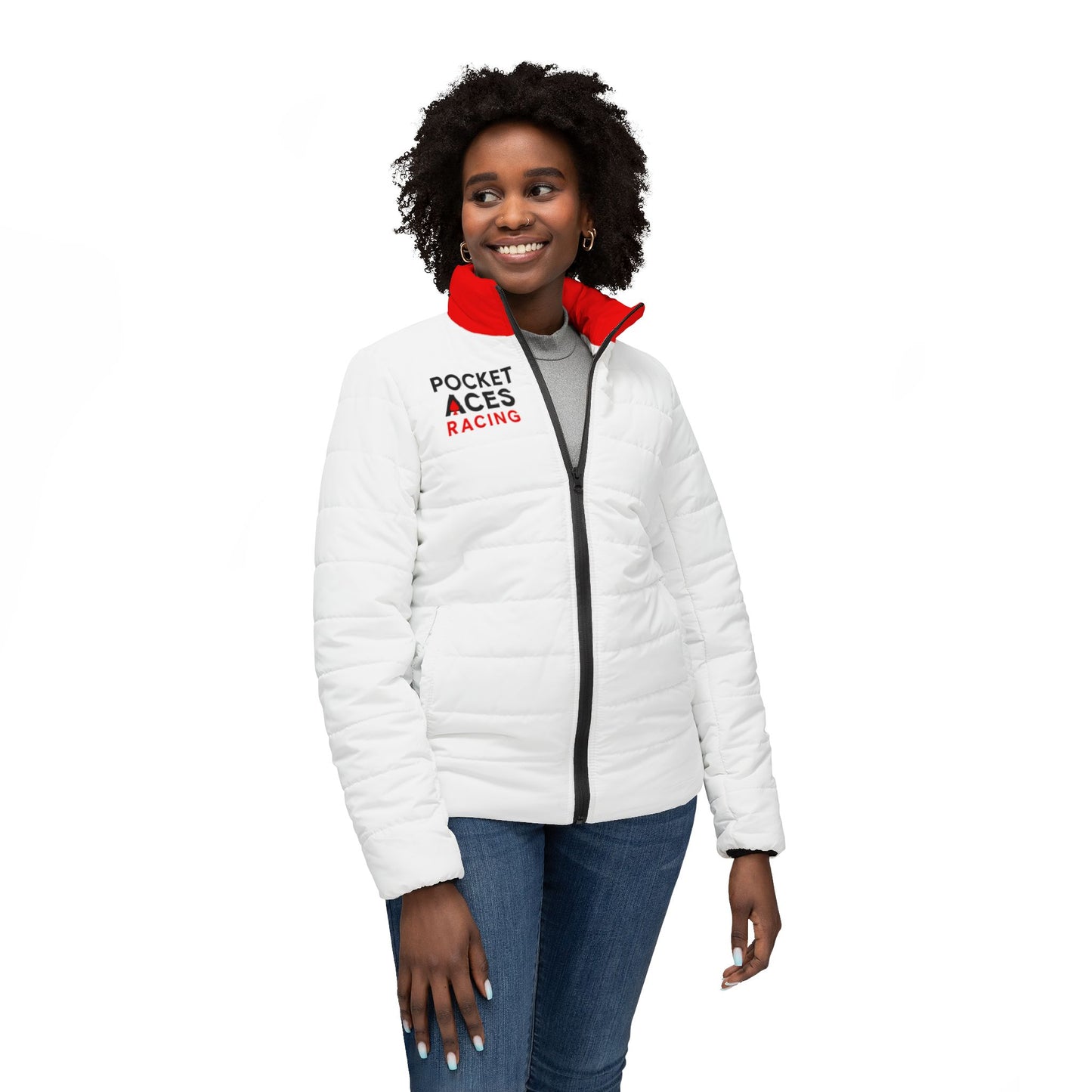 Women's Puffer Jacket - Ace High Display