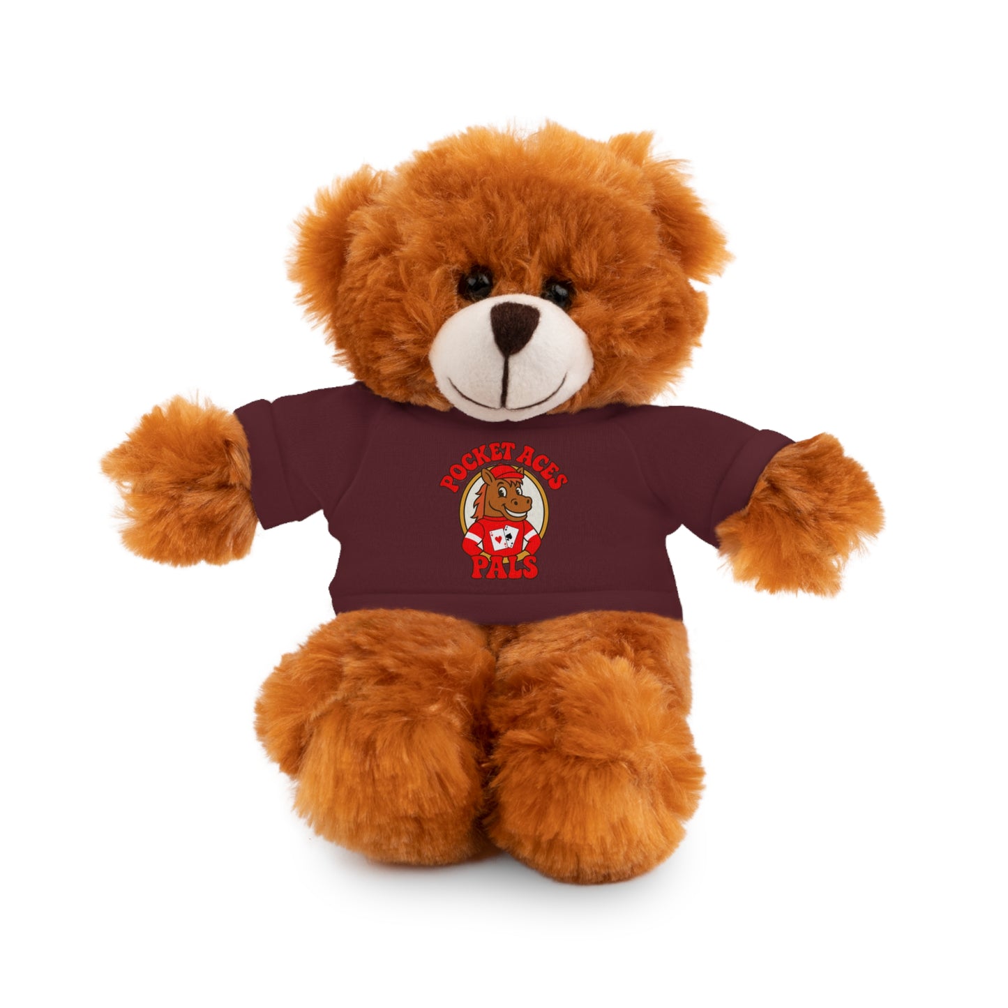 Pocket Aces Pals Stuffed Animals with Charlie Chips Tee