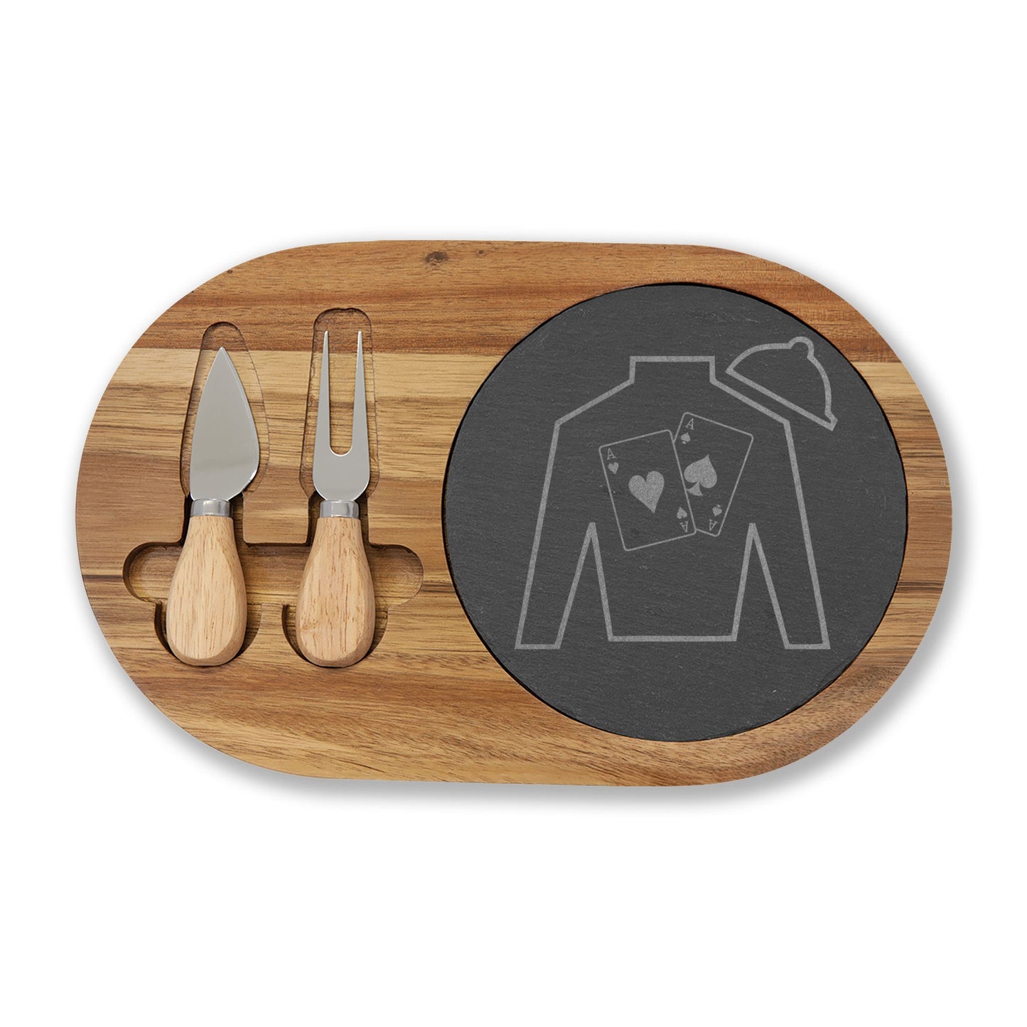 Charcuterie Board (Engraving) - Silks outline