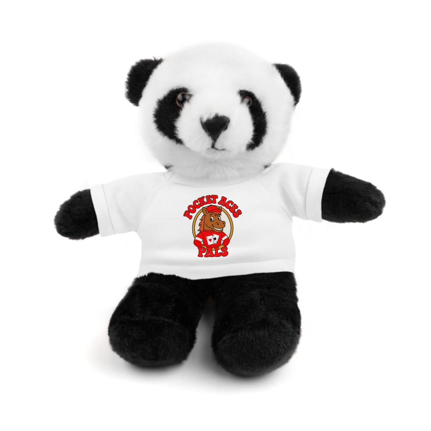 Pocket Aces Pals Stuffed Animals with Charlie Chips Tee