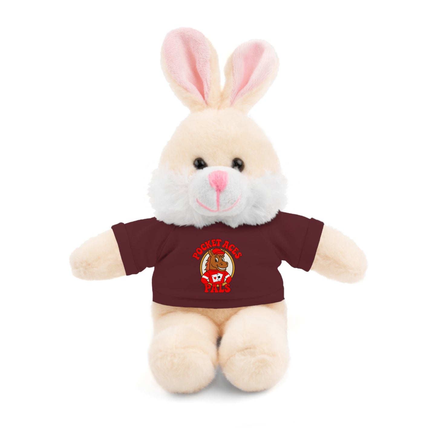 Pocket Aces Pals Stuffed Animals with Charlie Chips Tee