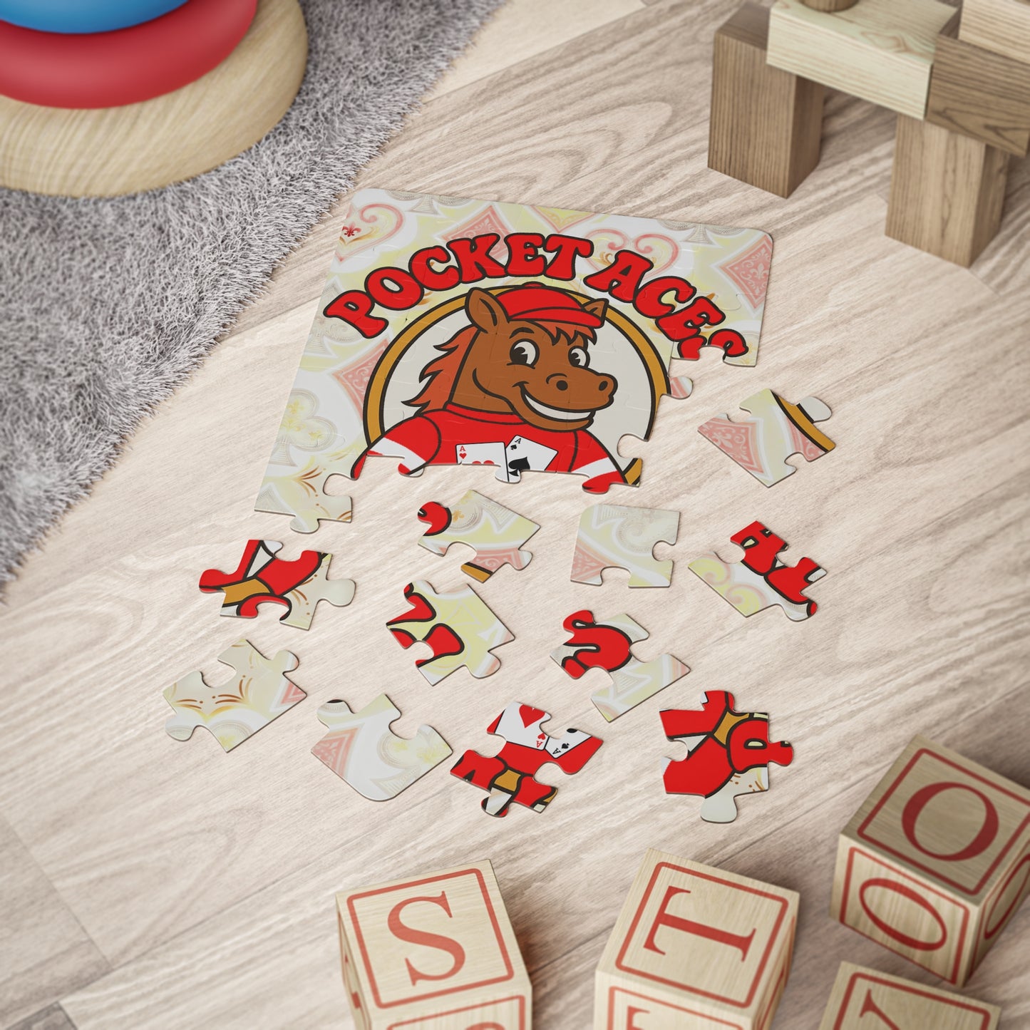 Pocket Aces Pals Kids' Puzzle, 30-Piece - Charlie Chips