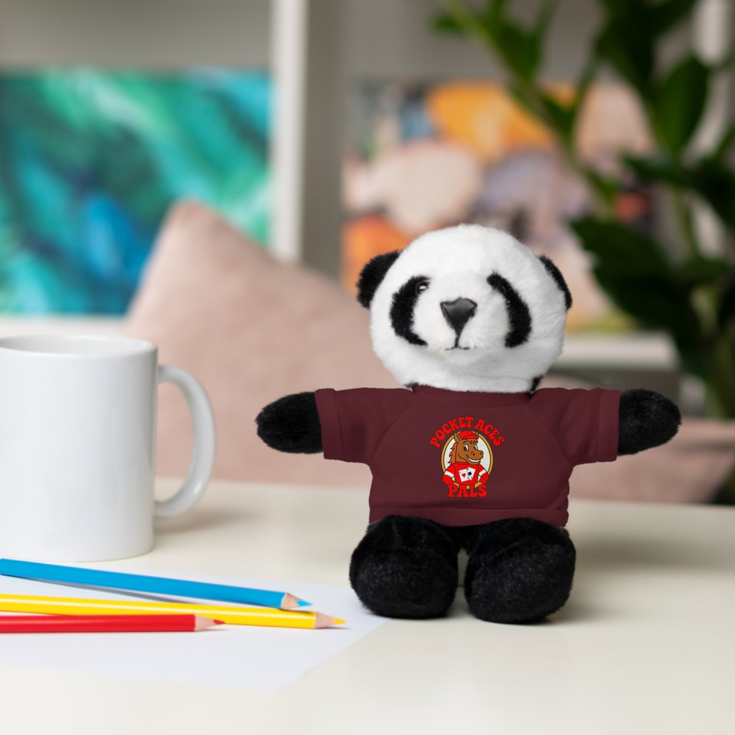 Pocket Aces Pals Stuffed Animals with Charlie Chips Tee