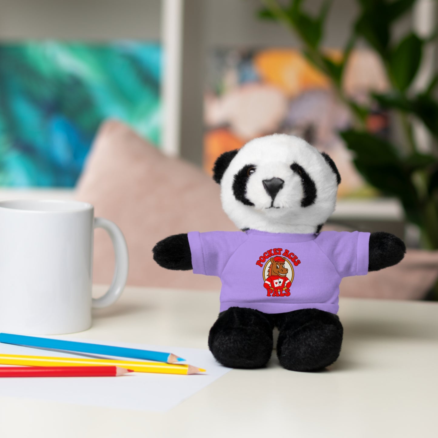Pocket Aces Pals Stuffed Animals with Charlie Chips Tee