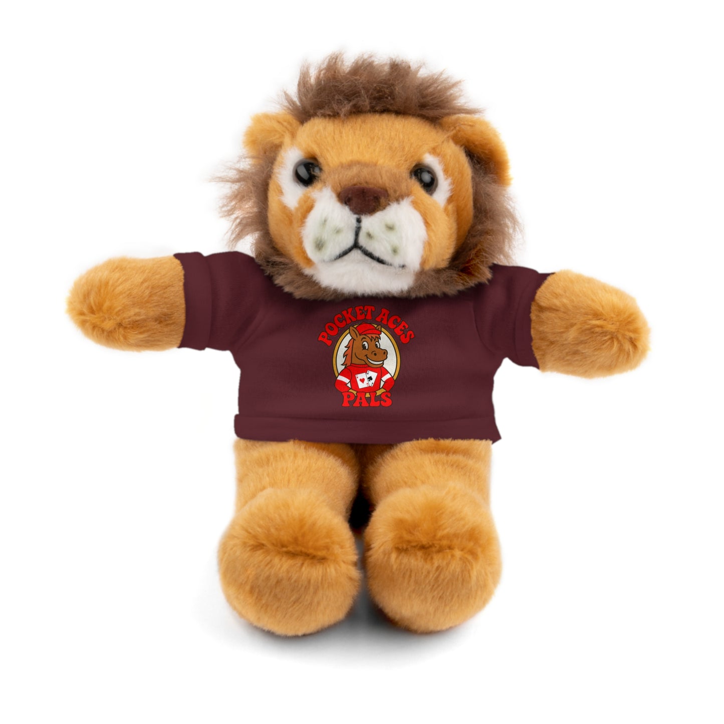 Pocket Aces Pals Stuffed Animals with Charlie Chips Tee