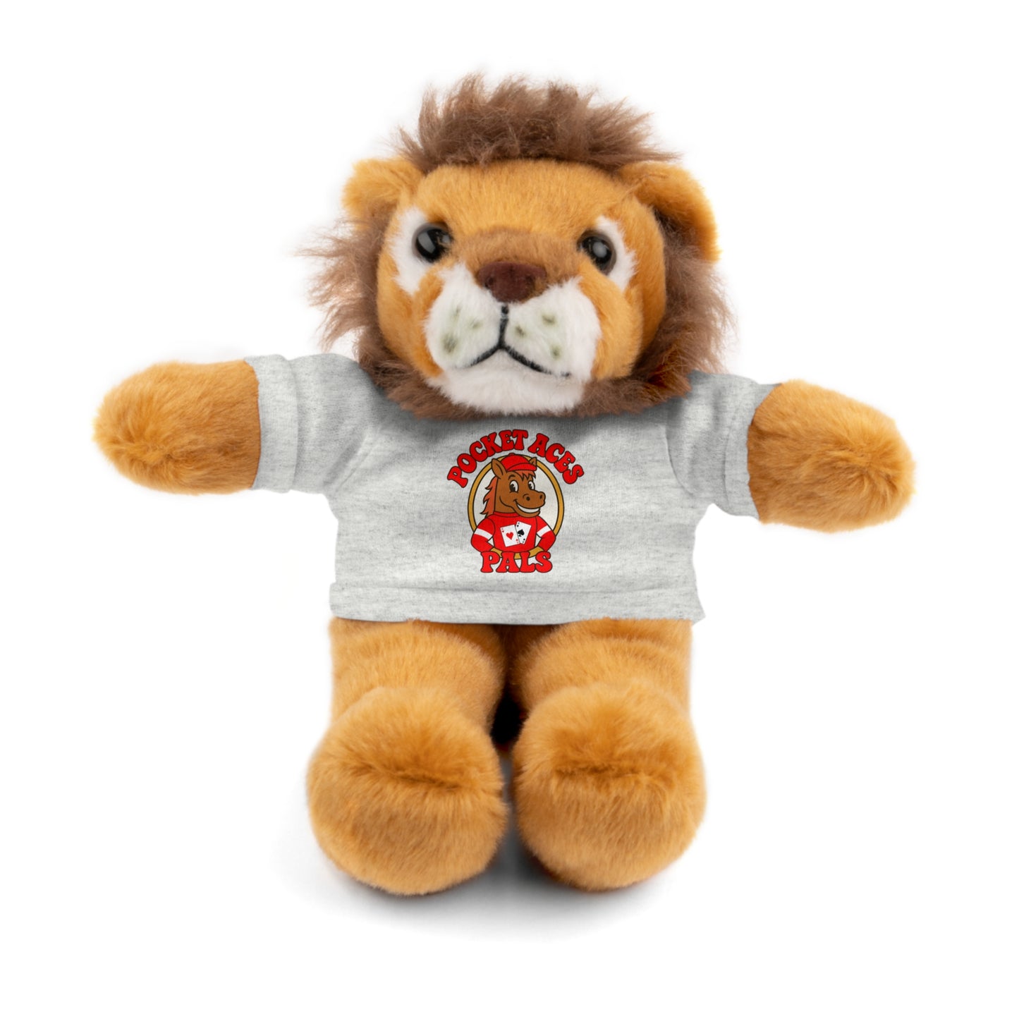 Pocket Aces Pals Stuffed Animals with Charlie Chips Tee