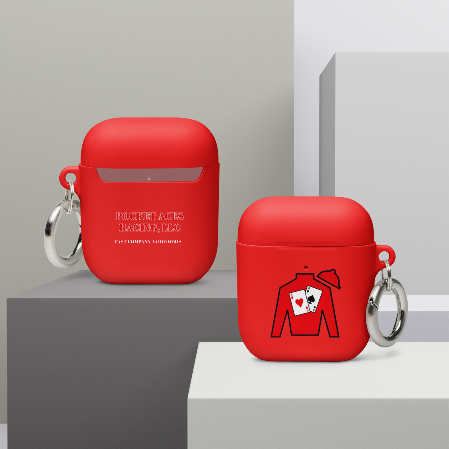 Rubber Case for AirPods® - Silks logo + FCGO