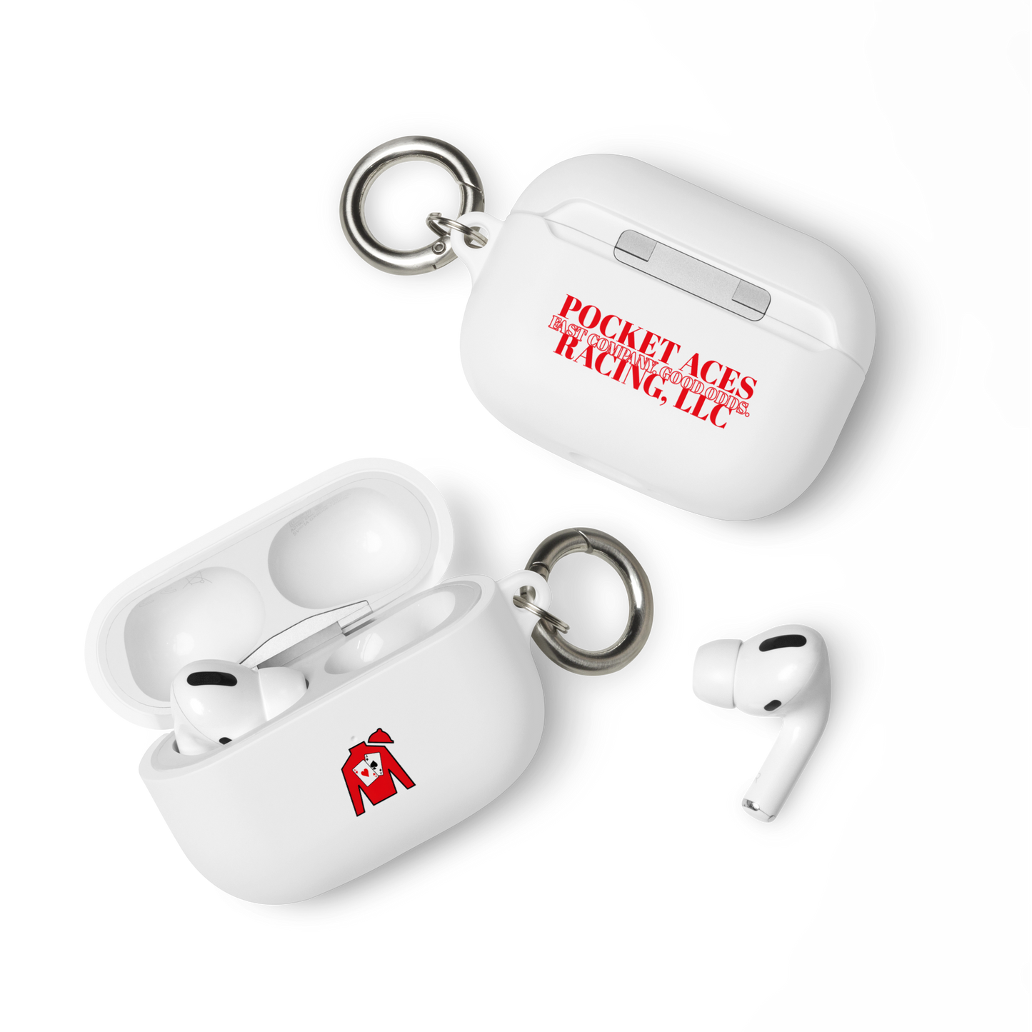 Rubber Case for AirPods® - Silks logo + FCGO