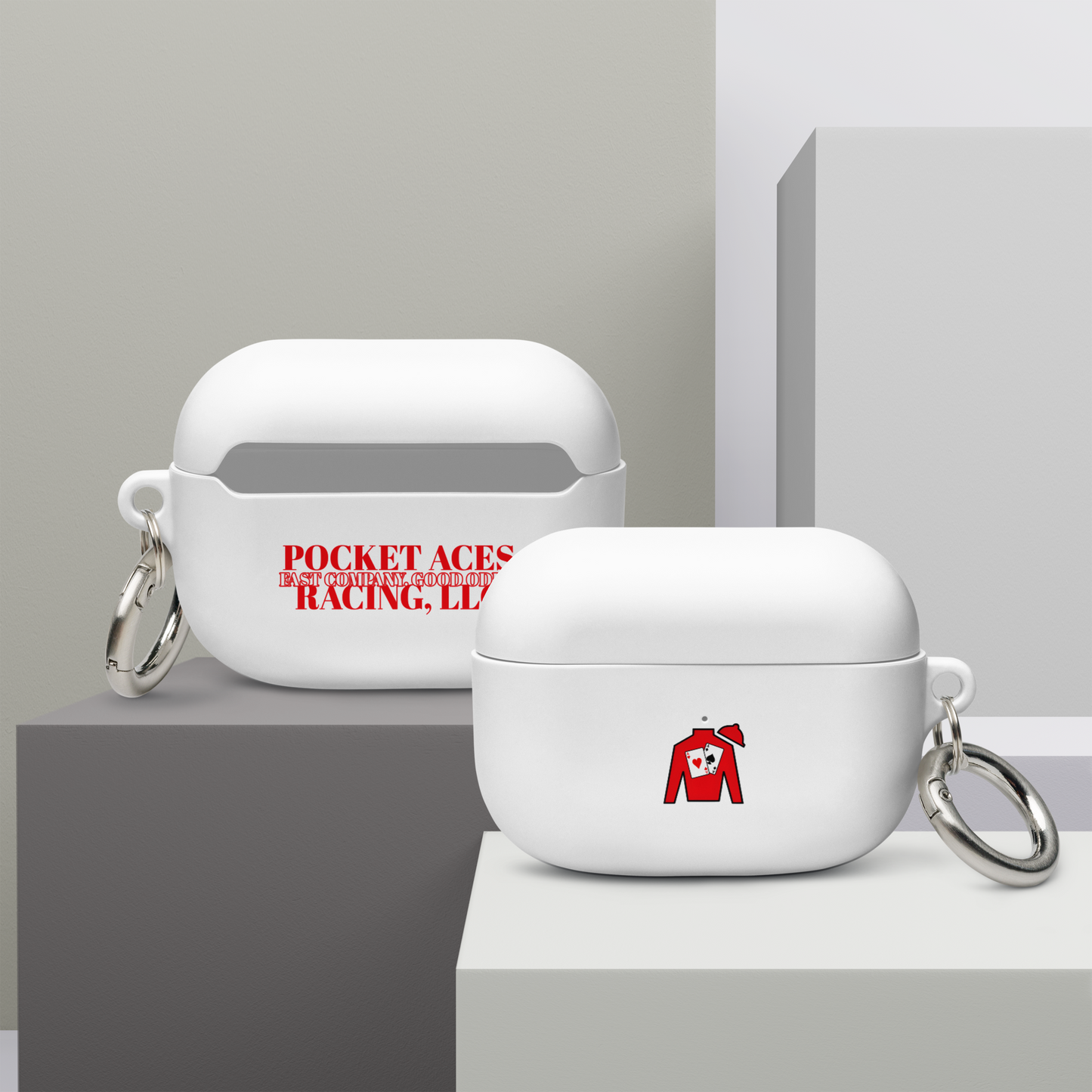 Rubber Case for AirPods® - Silks logo + FCGO